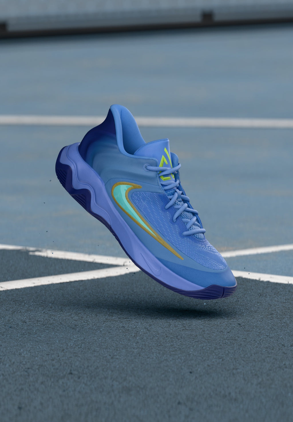 GIANNIS IMMORTALITY 4 - Basketball shoes - royal pulse/hyper turquoise/deep royal/volt