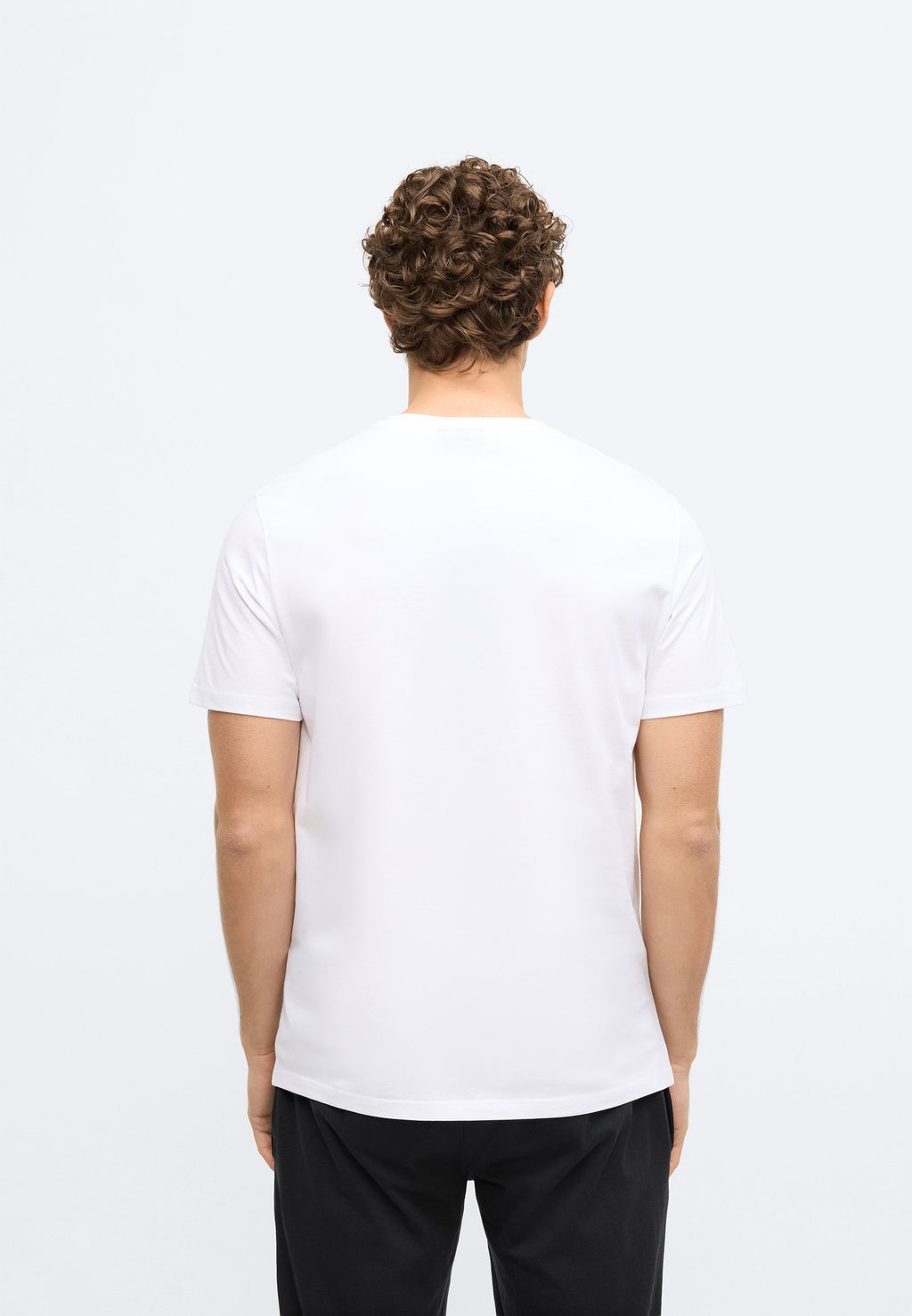 CREW NECK - Pyjama top - white
