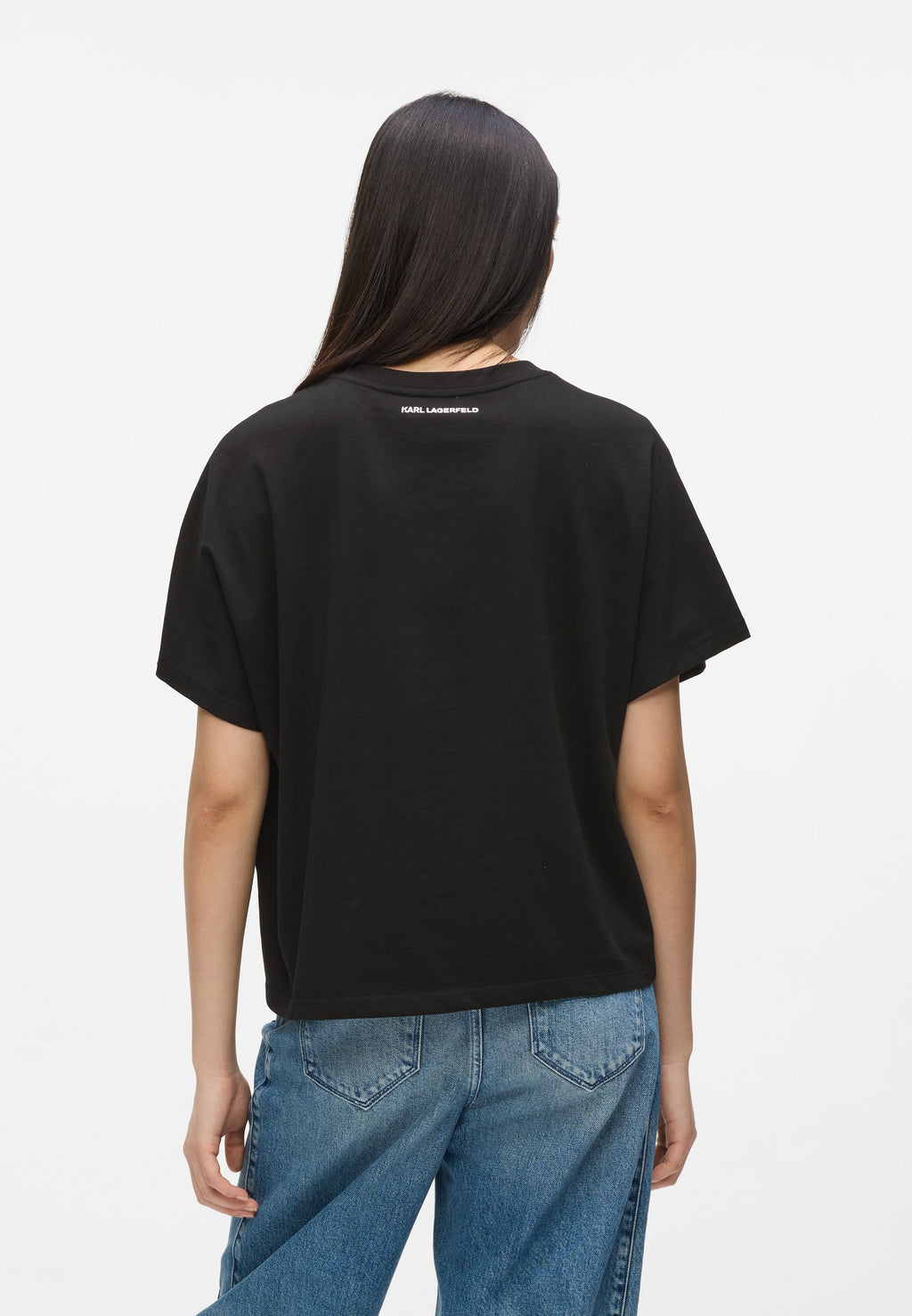 ROPE LOGO - Print T-shirt - black
