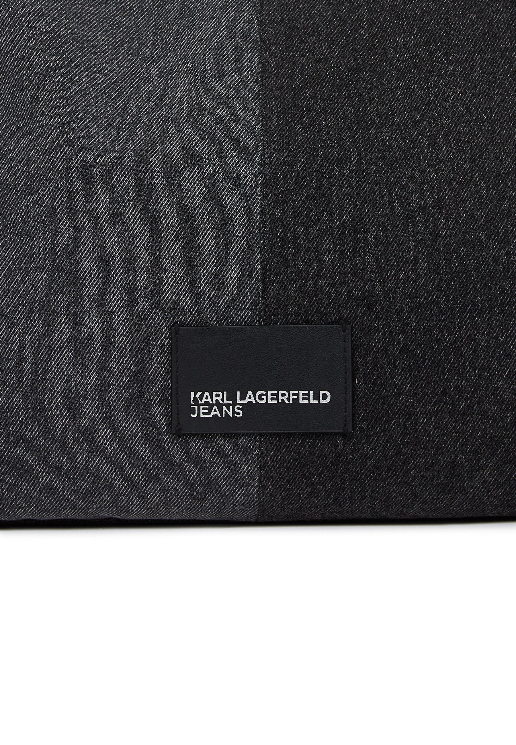 UNISEX - Tote bag - black/grey