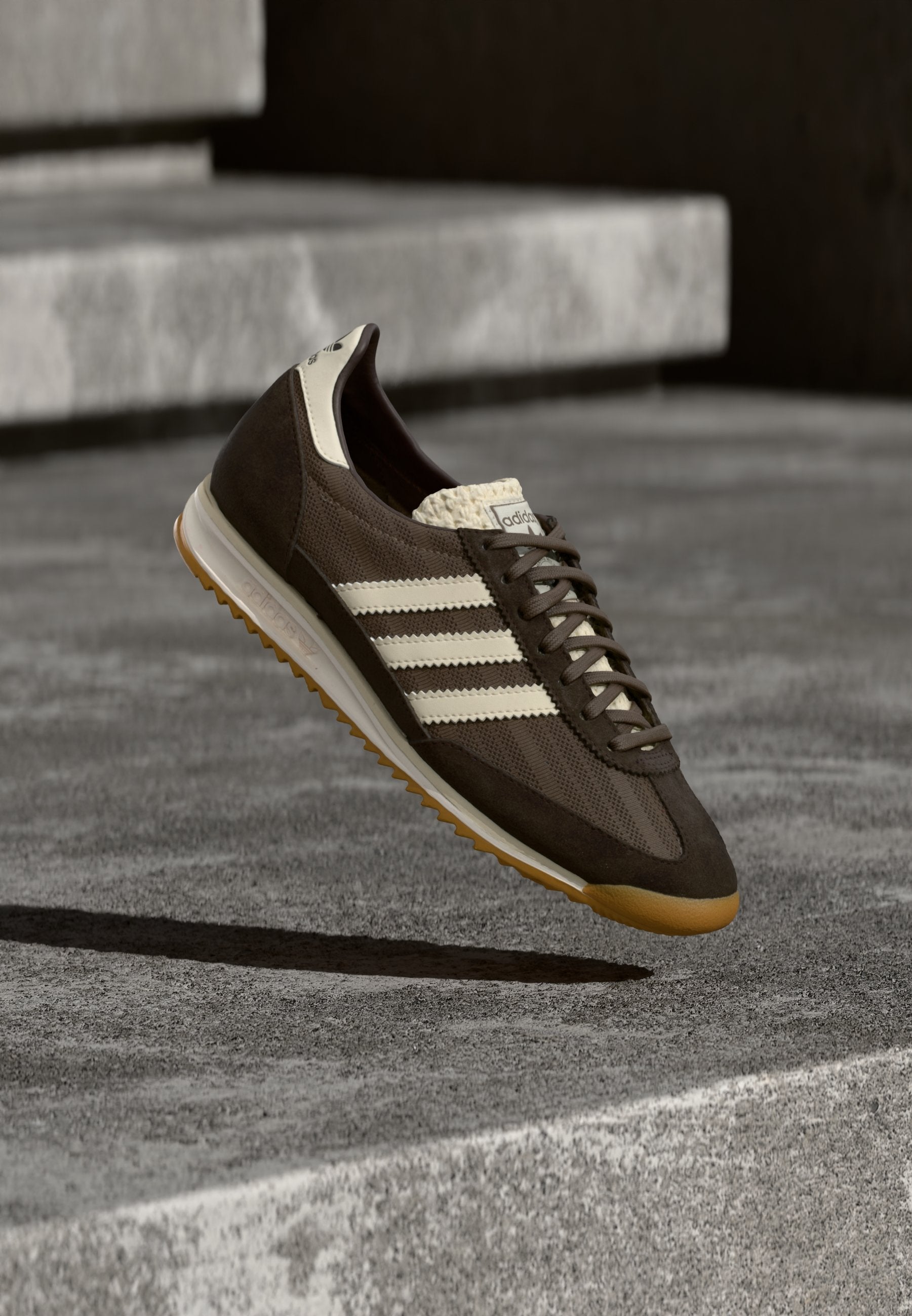 SL 72 OG - Baskets - terre stratifiée/blanc/café aurore