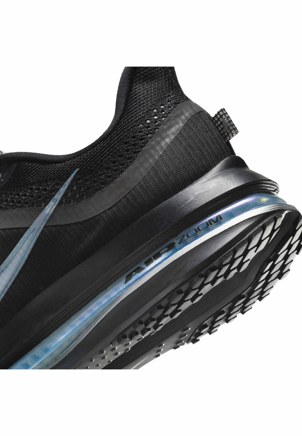 PEGASUS PREMIUM - Road running shoes - black/metallic silver-coloured
