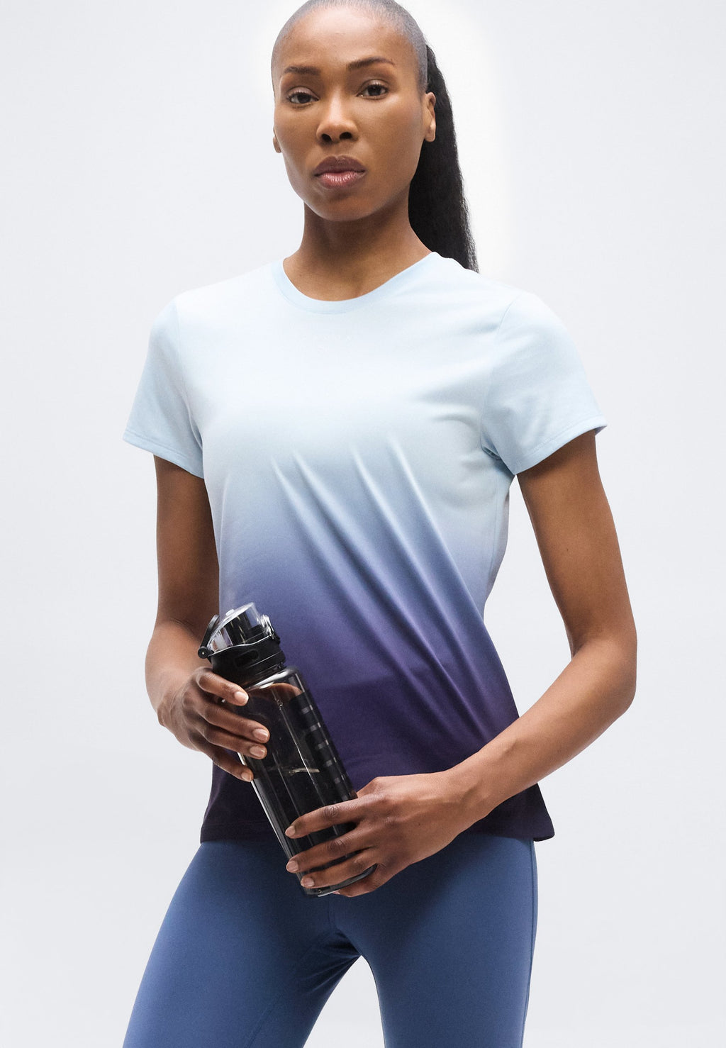 X HYROX GRAPHIC TEE - Sports T-shirt - lucite-deep plum
