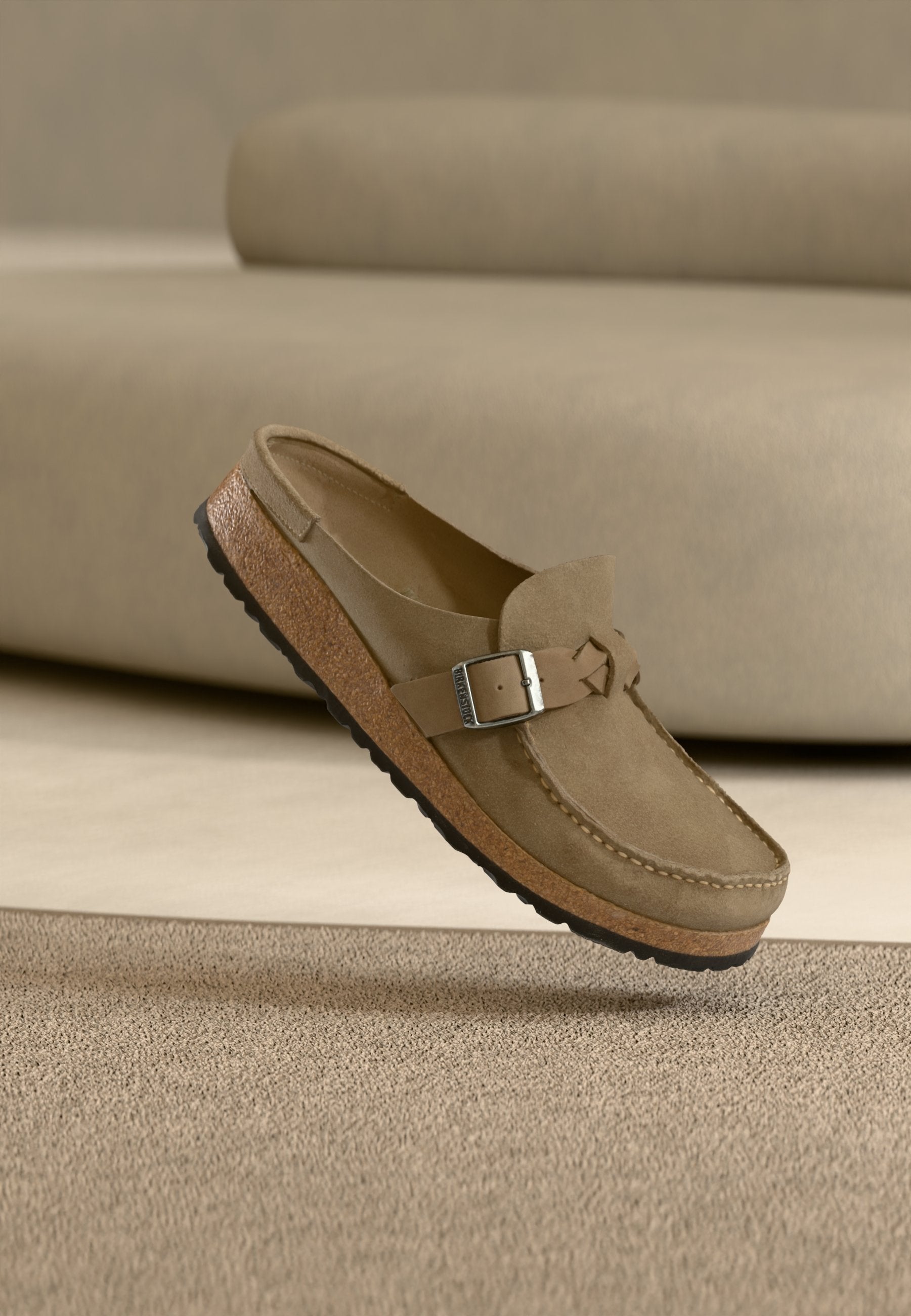 BUCKLEY BRAIDED LEOI/LEVE TAUPES NARROW - Mules - taupe