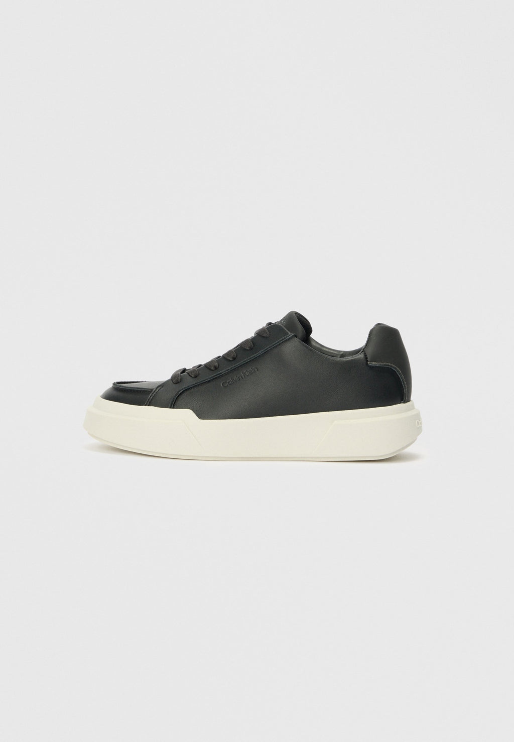 CUPSOLE LACE UP - Baskets basses - black/vaporous white