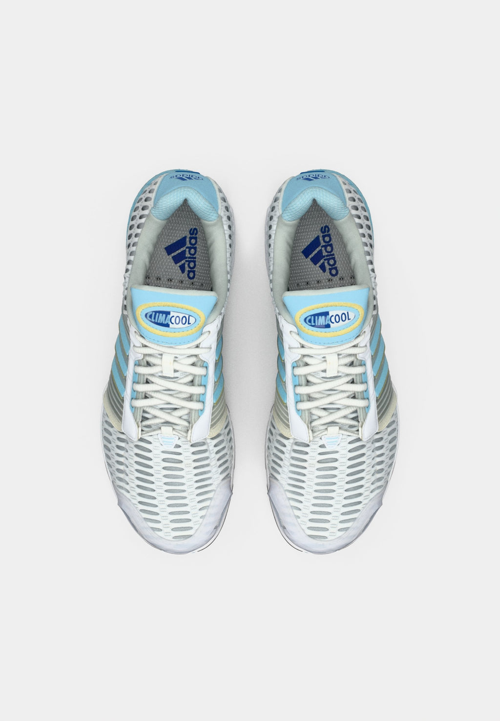 CLIMACOOL 1 UNISEX - Trainers - footwear white/icey blue/gold-coloured metallic