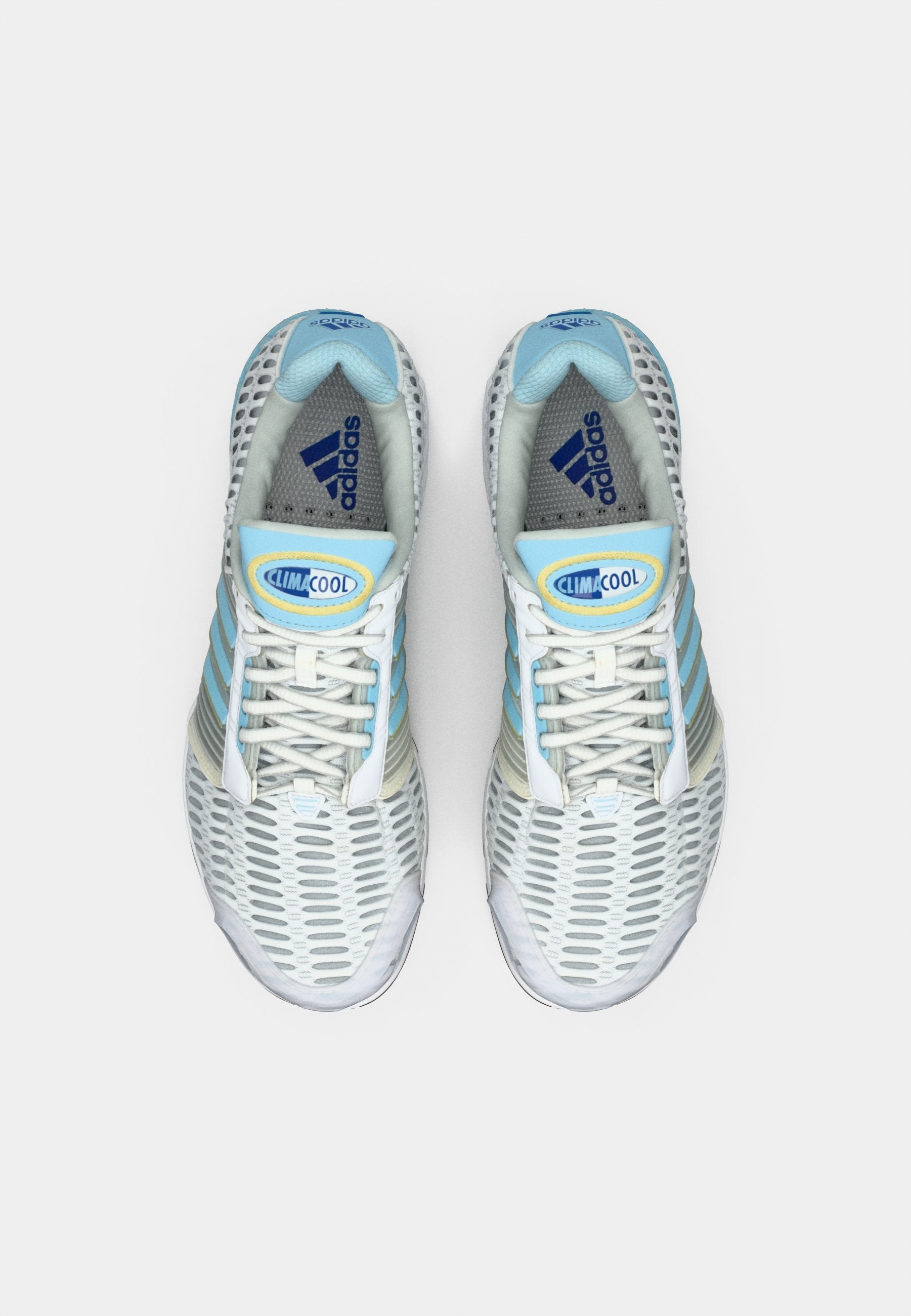 CLIMACOOL 1 UNISEX - Trainers - footwear white/icey blue/gold-coloured metallic