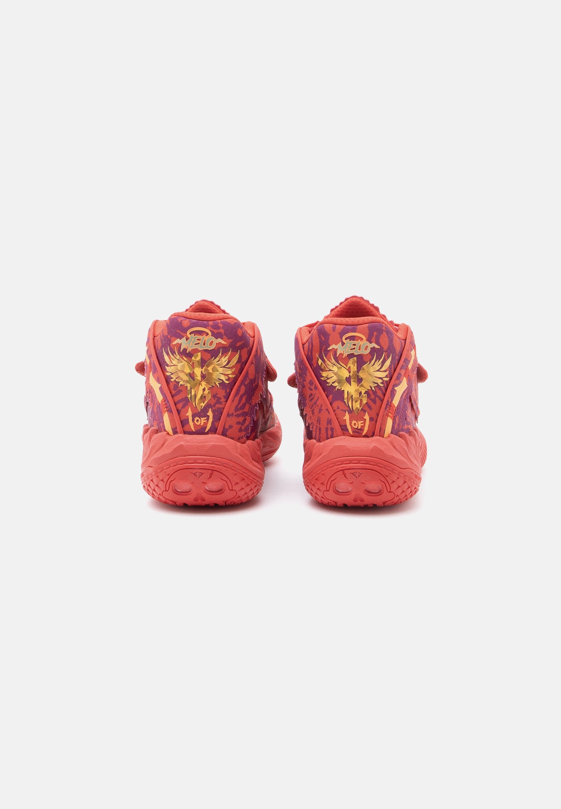 MB05 ENCORE - Basketball shoes - red/magenta gleam/fluro orange pes