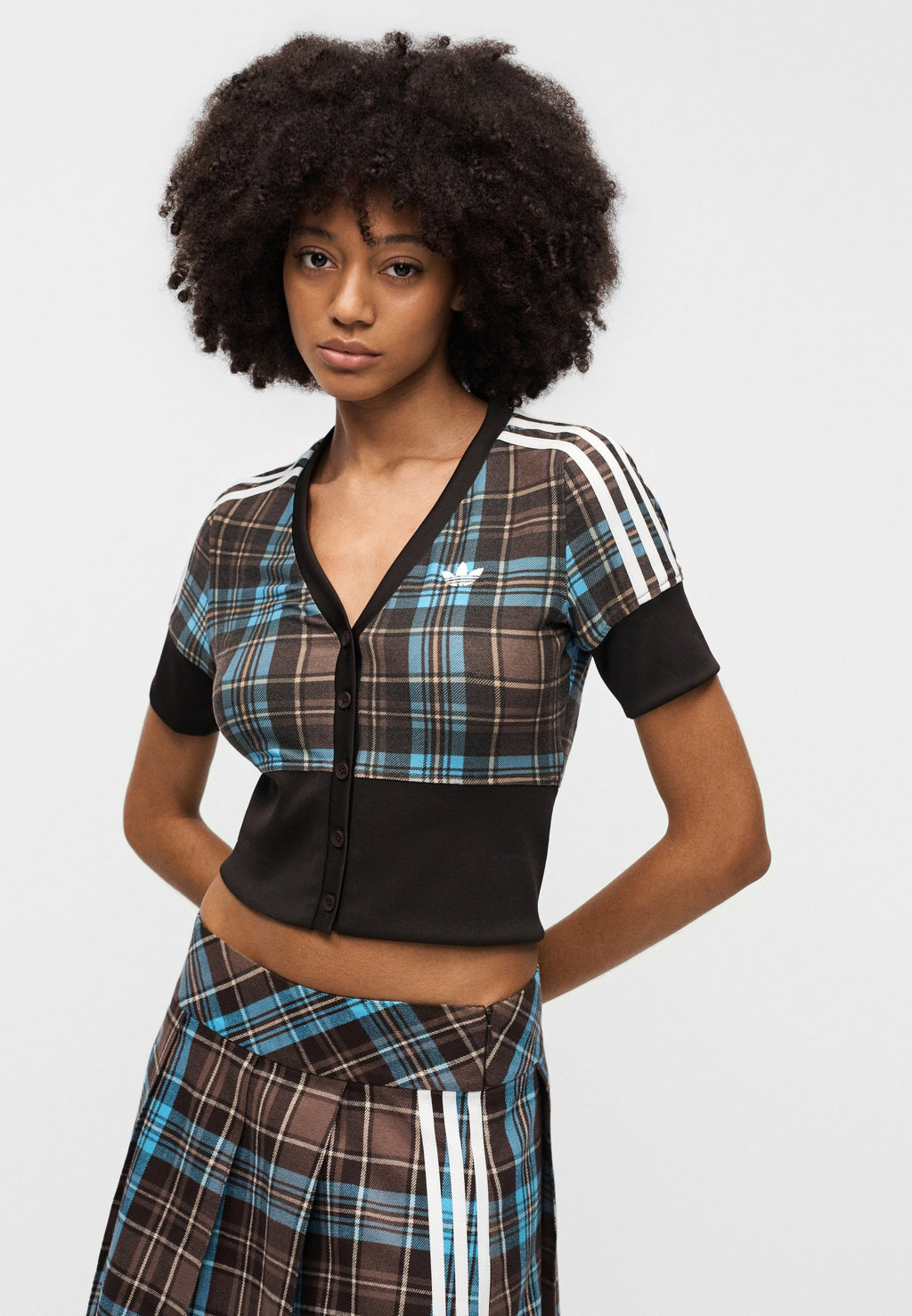CHECK SKIRT - A-line skirt - multi coloured