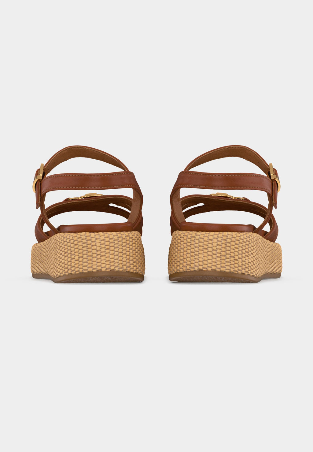 ERIKA - Sandals - tobacco
