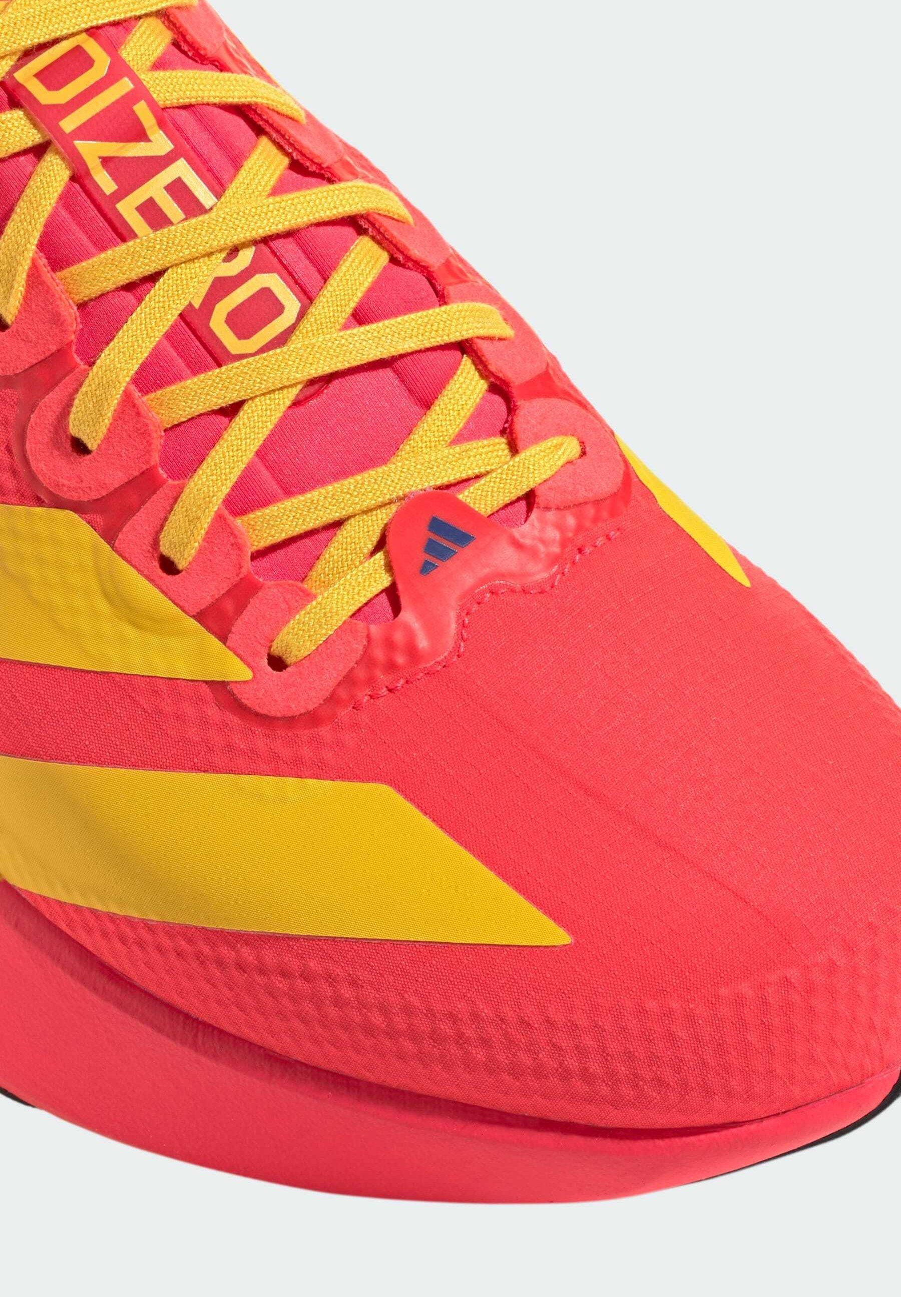 ADIZERO EVO SL WOVEN M - Trainers - lucid red bold gold semi lucid blue