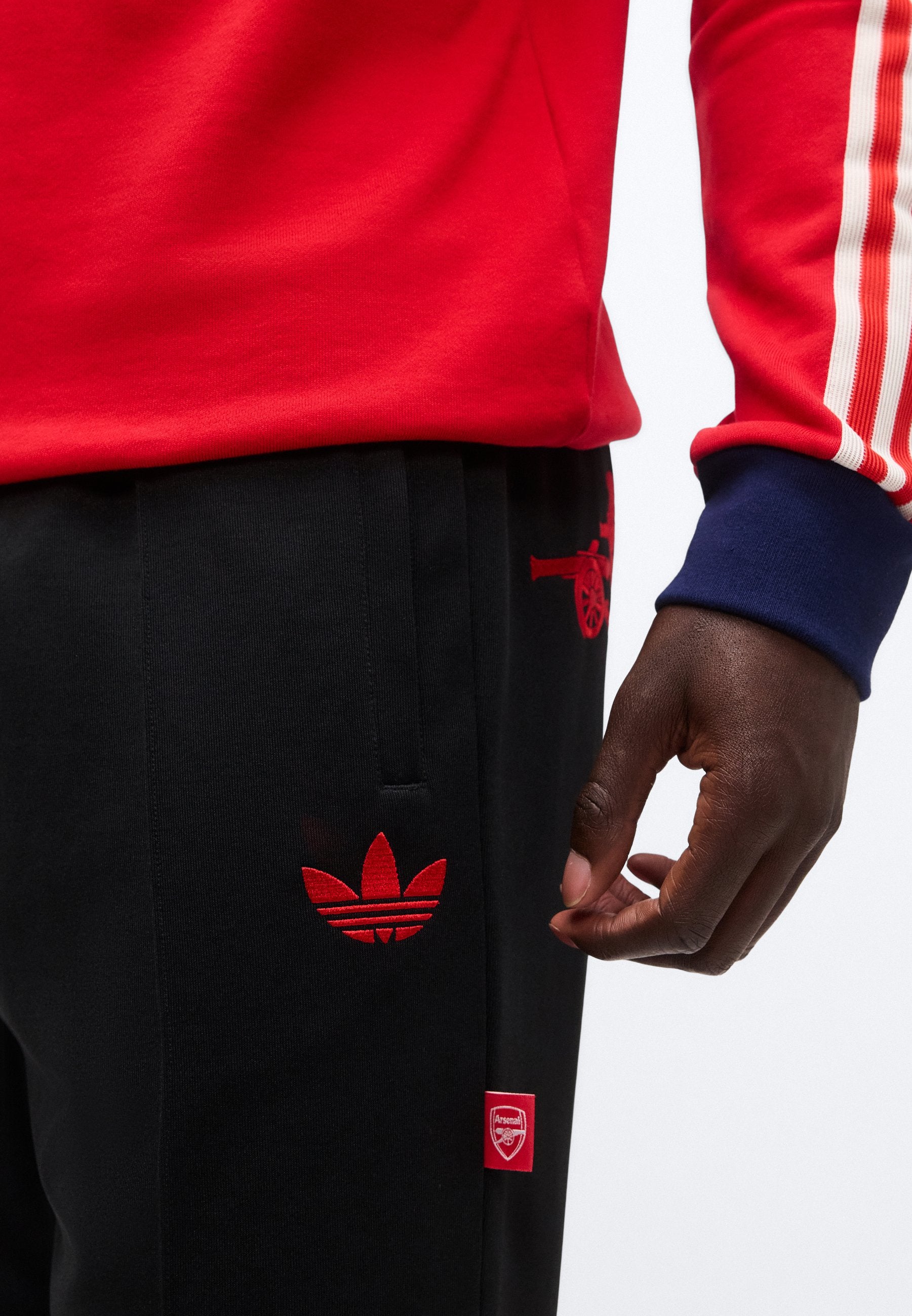 ARSENAL FC PLACES+FACES TRACK PANTS - Club wear - black