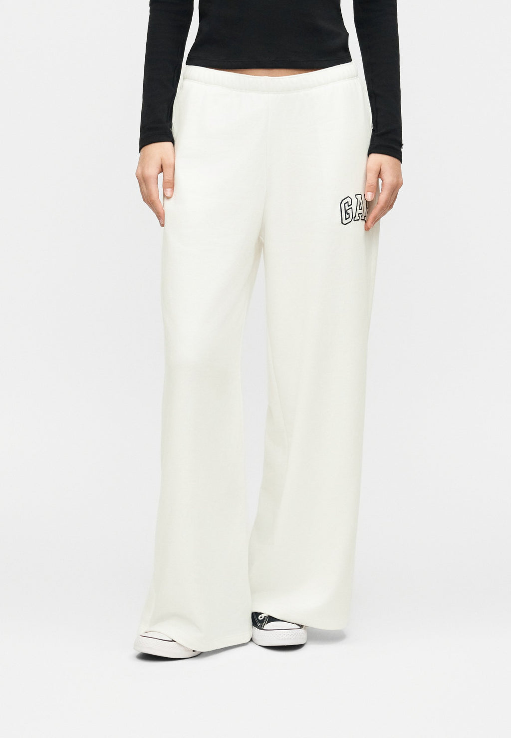HERITAGE BAGGY - Tracksuit bottoms - new off white