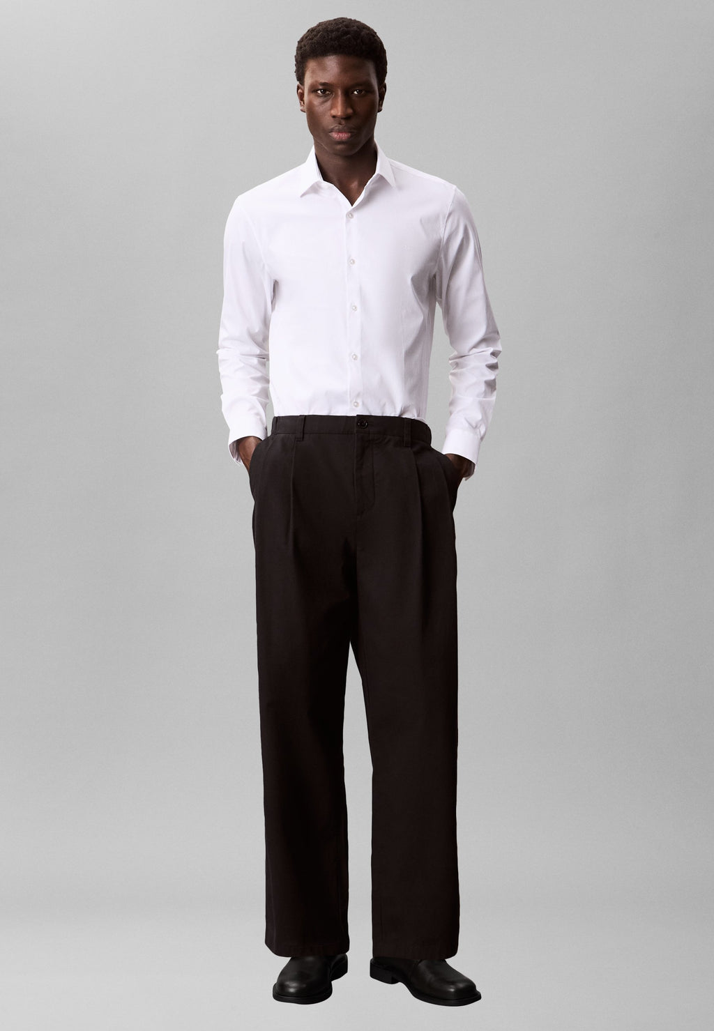 SLIM - Formal shirt - white