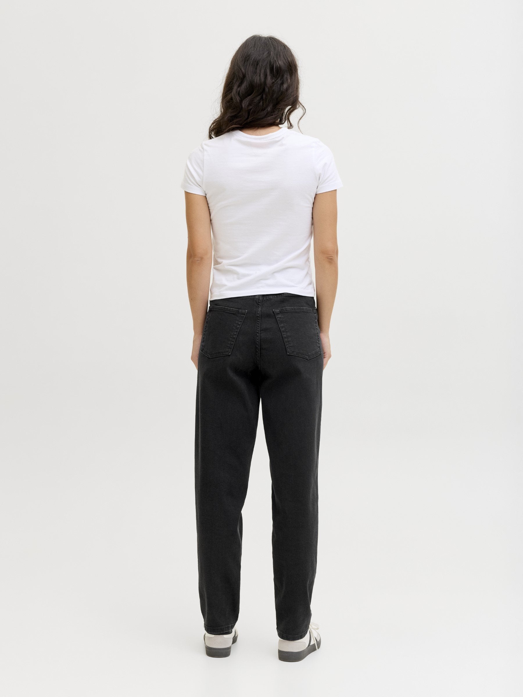 Mom fit JXLISBON HW C4143 JEANS DNM NOOS - Mom Jeans - black denim