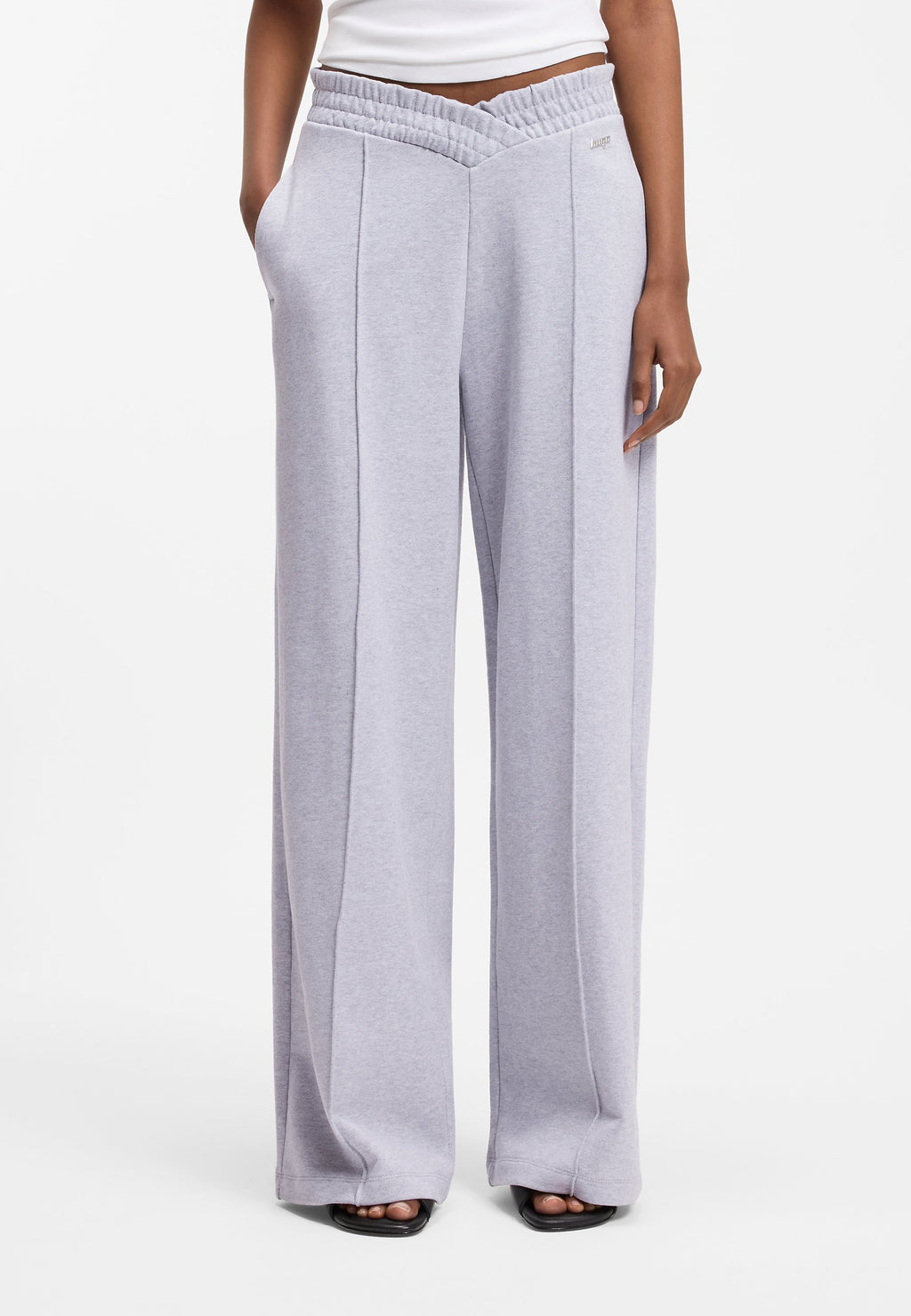 NUASEM - Tracksuit bottoms - open grey