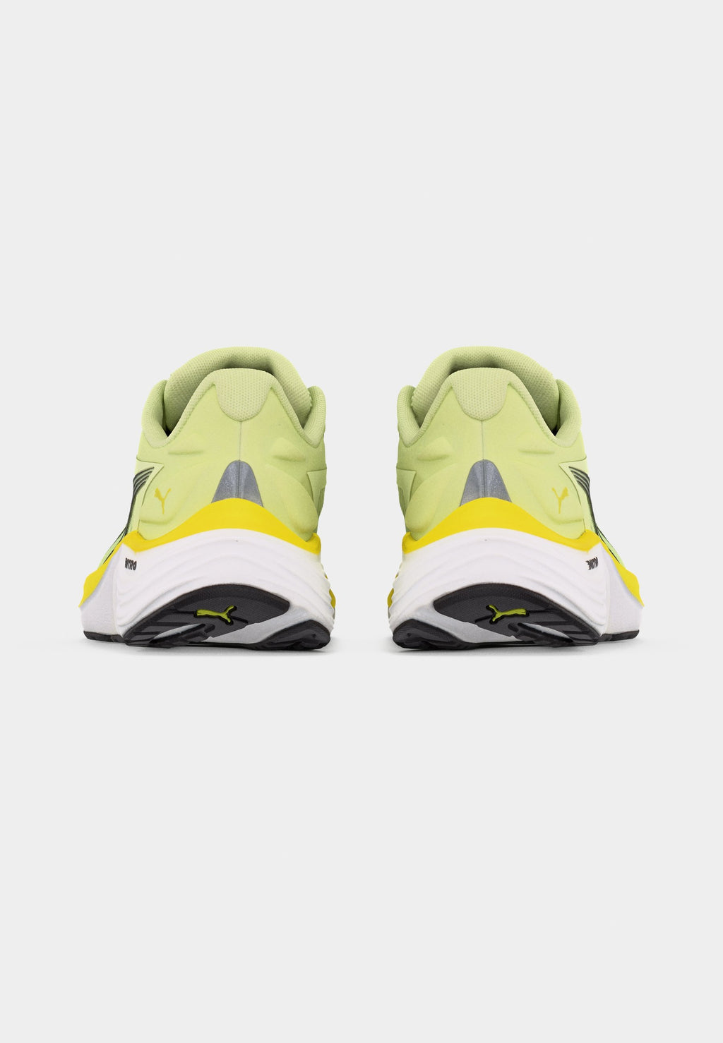 ELECTRIFY NITRO 4 JR UNISEX - Road running shoes - apple spritz/lux lime/black