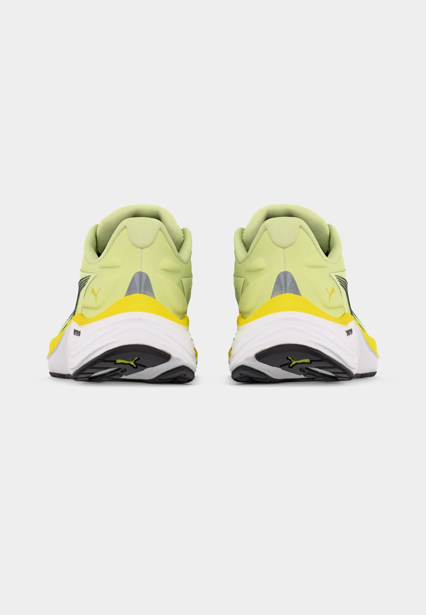 ELECTRIFY NITRO 4 JR UNISEX - Road running shoes - apple spritz/lux lime/black