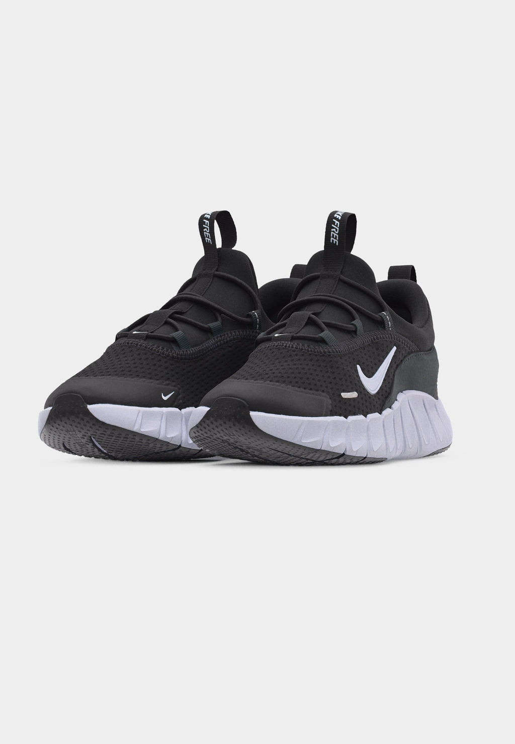 FREE RIDE UNISEX - Road running shoes - black/white/anthracite