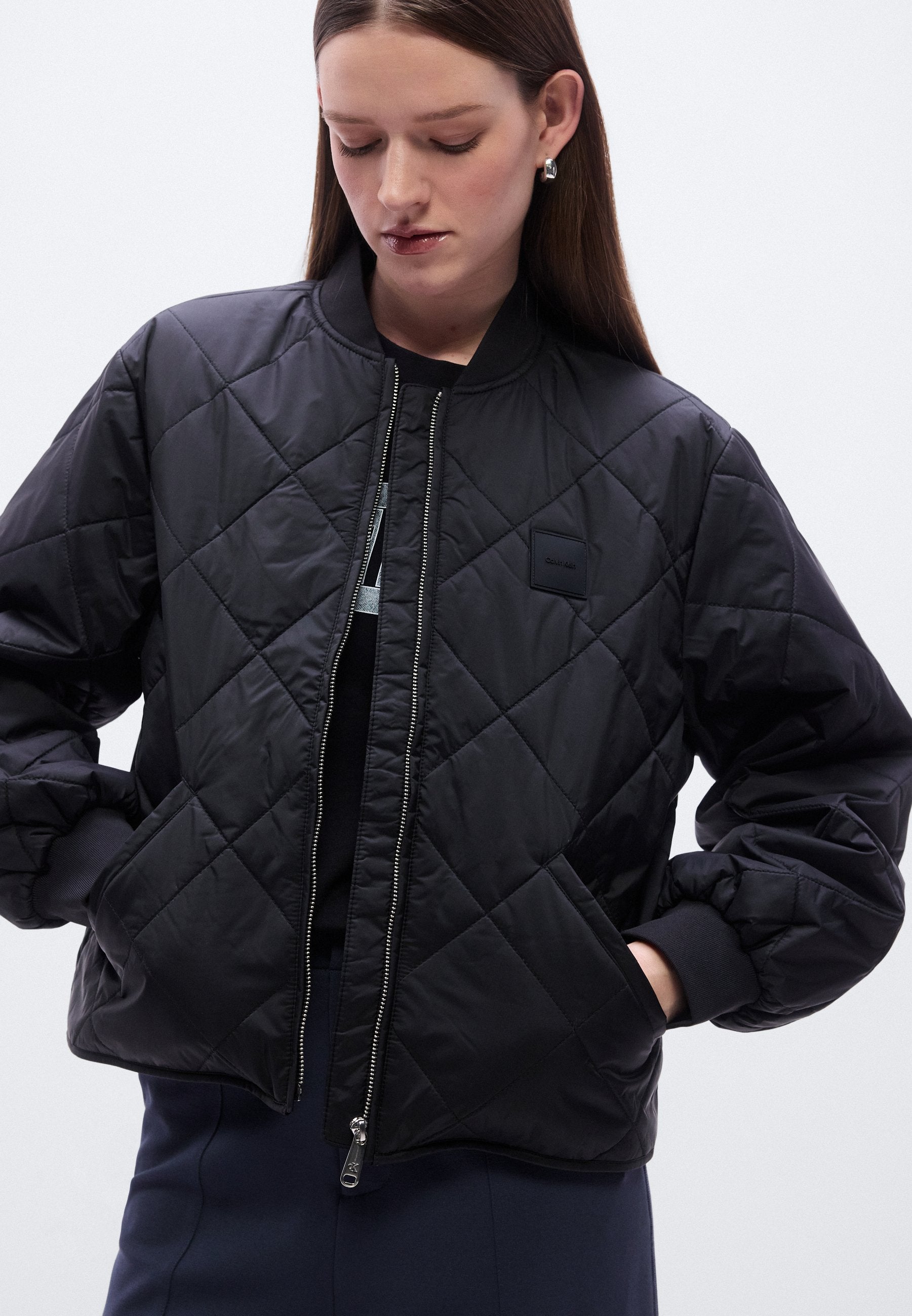 LIGHTWEIGHT QUILTED  - Light jacket - black