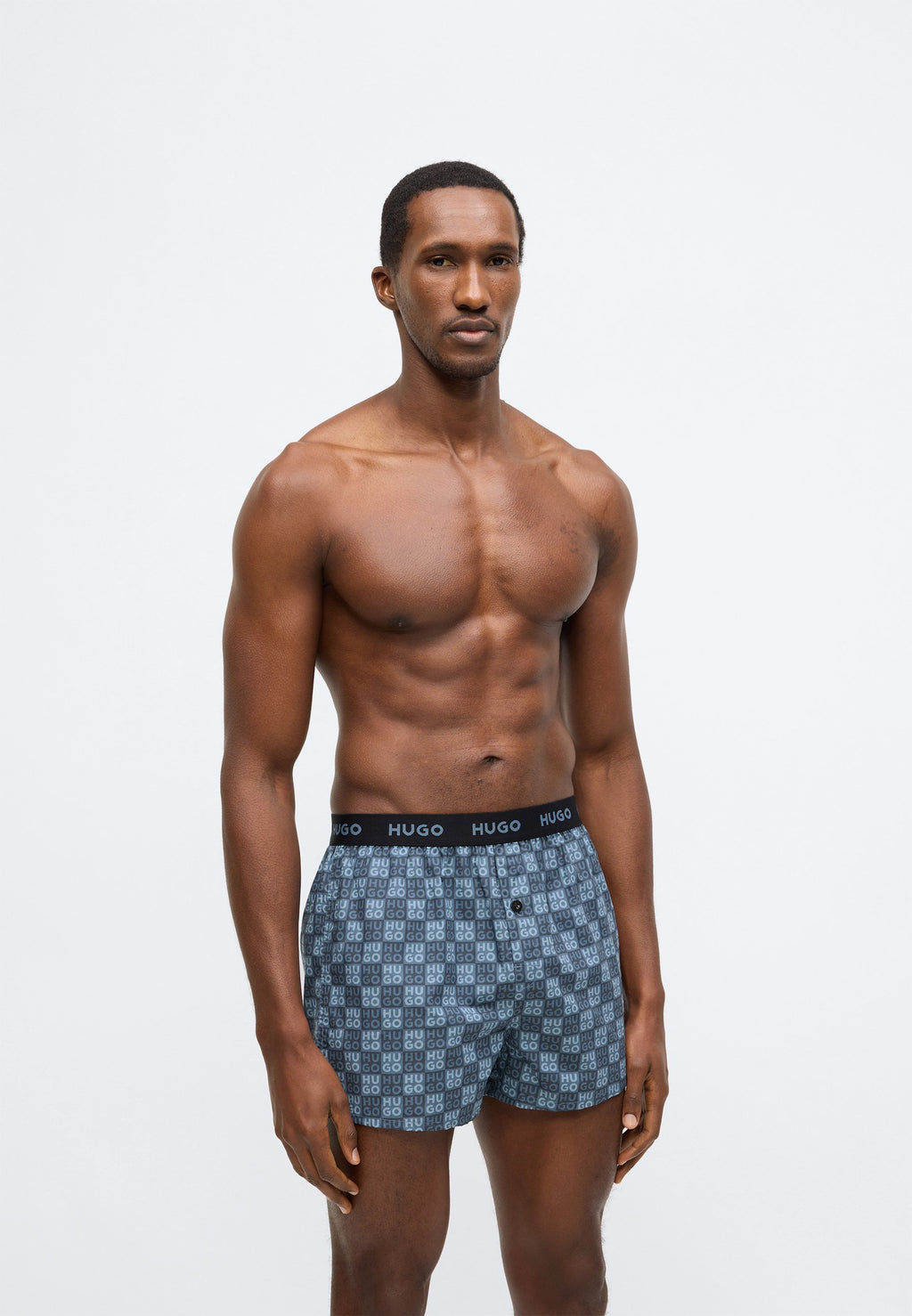 TRIPLET 3 PACK - Boxer shorts - black/light blue