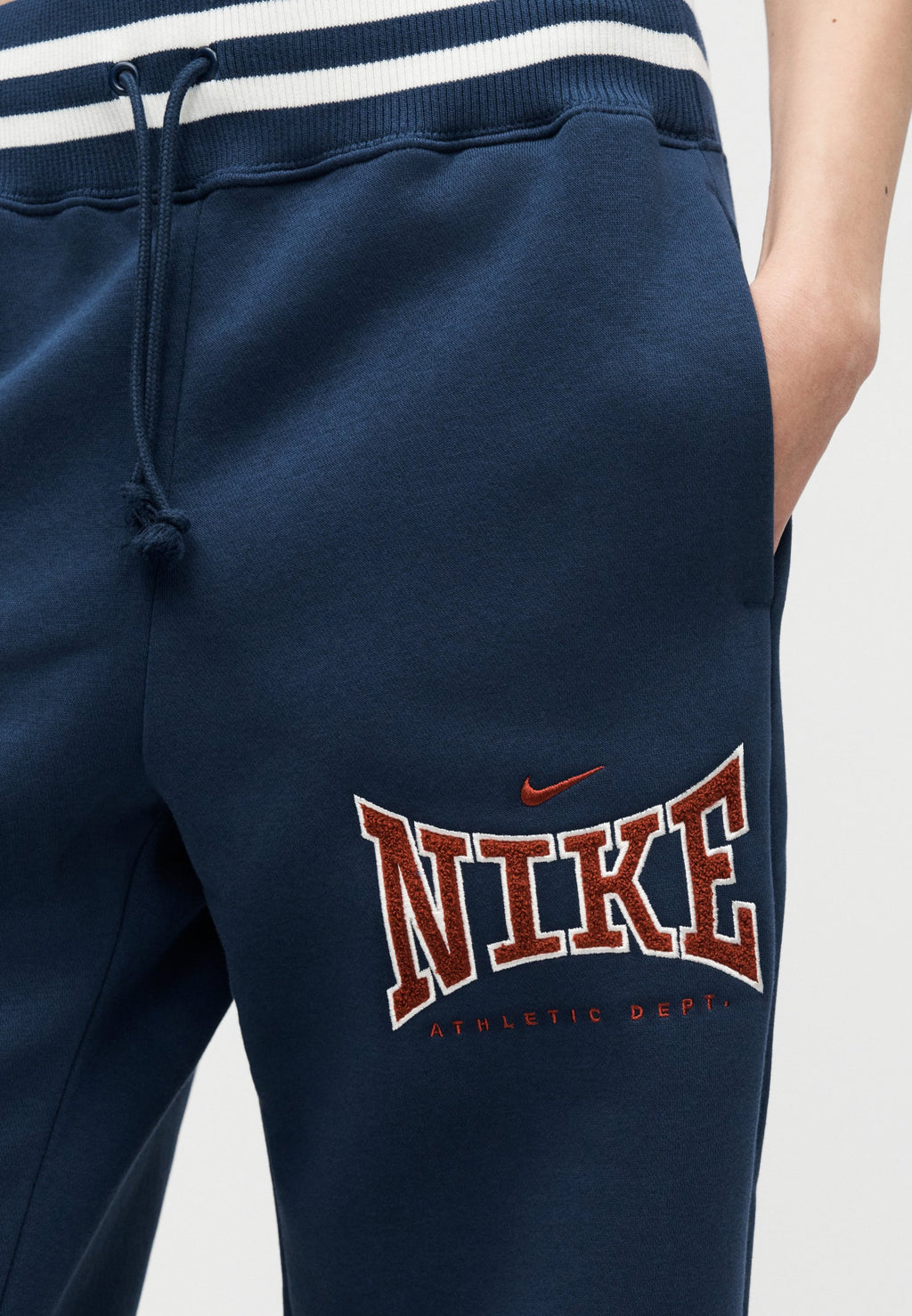 Tracksuit bottoms - midnight navy/team crimson