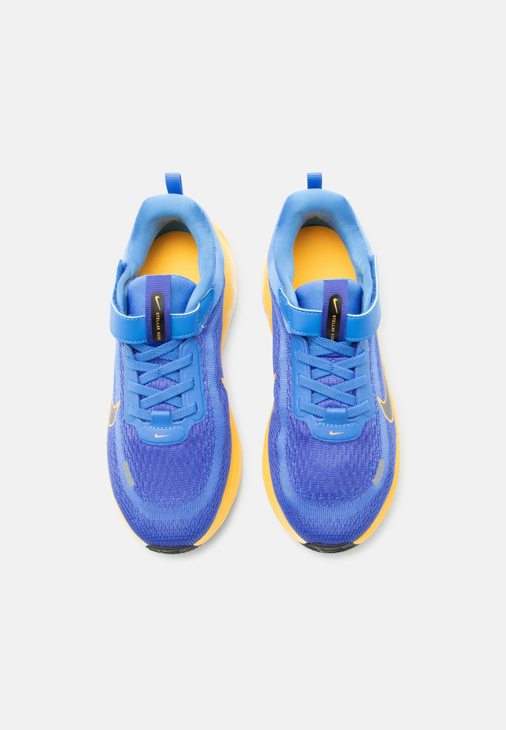 STELLAR RIDE UNISEX - Road running shoes - blue crystal/off noir/lapis/volt tint/lime blast