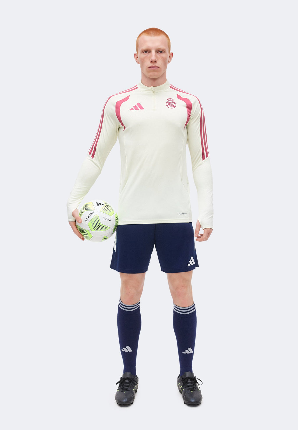 REAL MADRID TIRO26 COMPETITION TRAINING - Club wear - ivory/wild pink