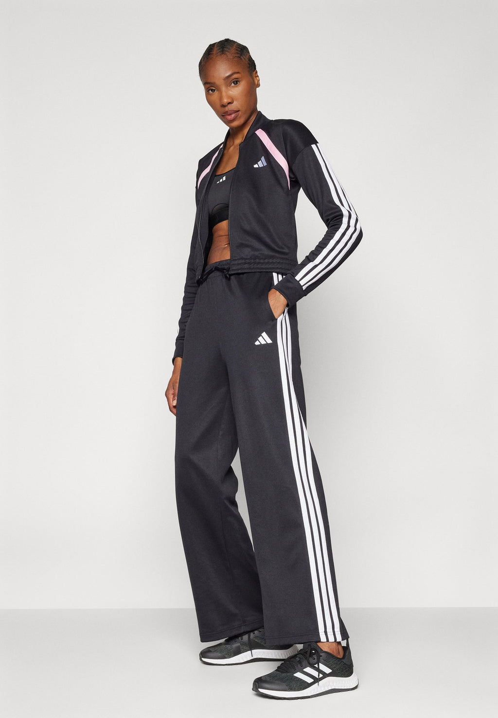 TEAMSPORT - Tracksuit - black