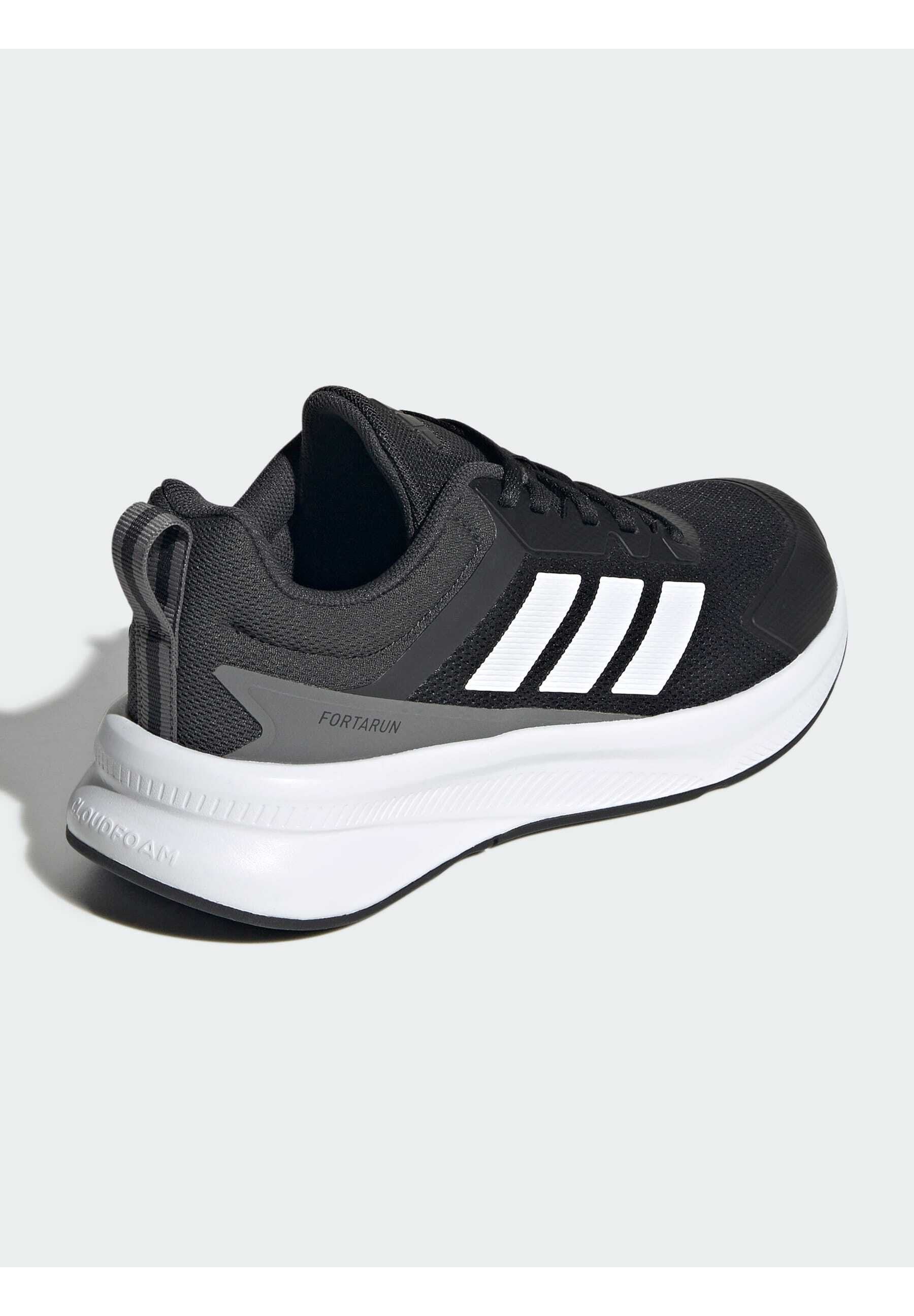 FORTARUN 4.0 UNISEX - Road running shoes - core black/ftwr white/carbon