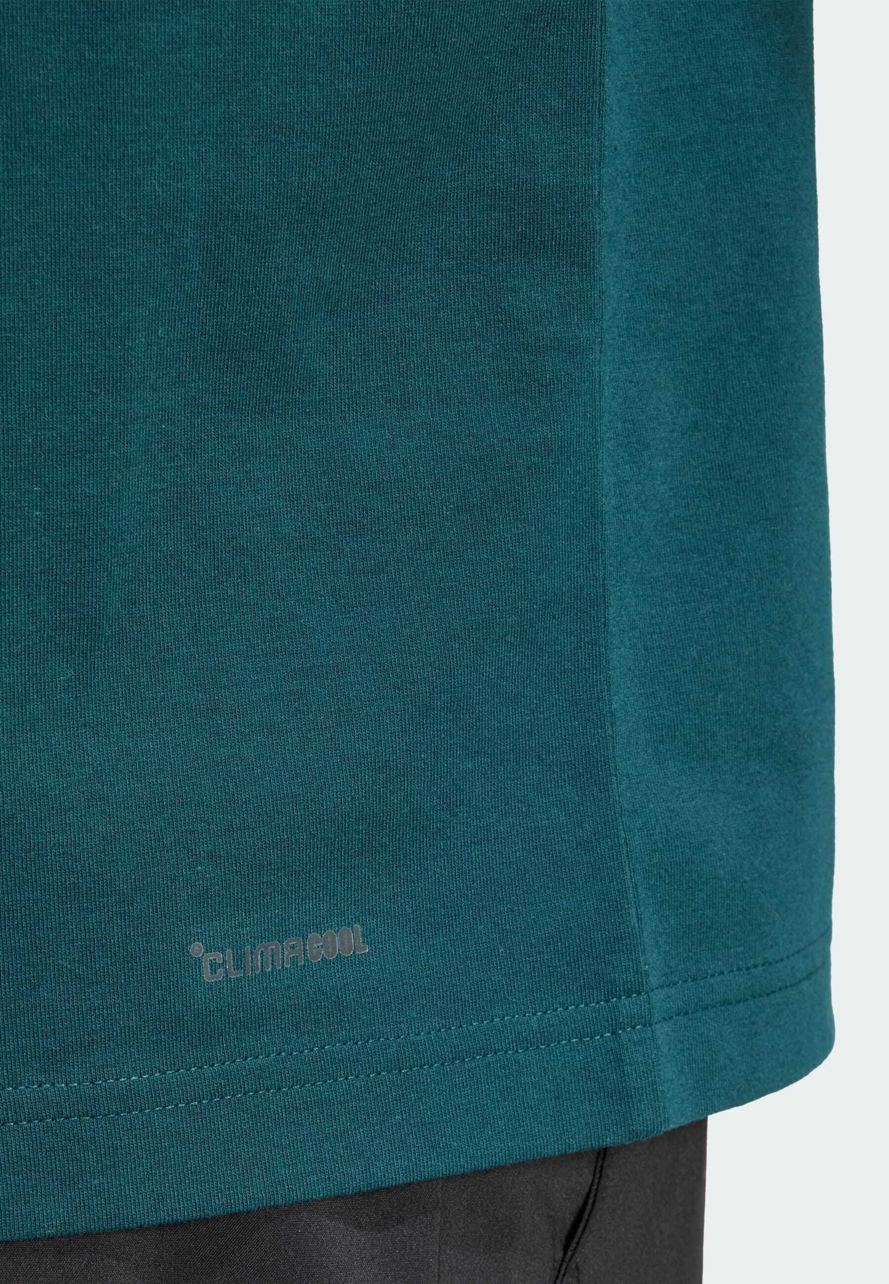 ADIDAS HERITAGE GRAPHIC T. - Sports T-shirt - aurora ivy