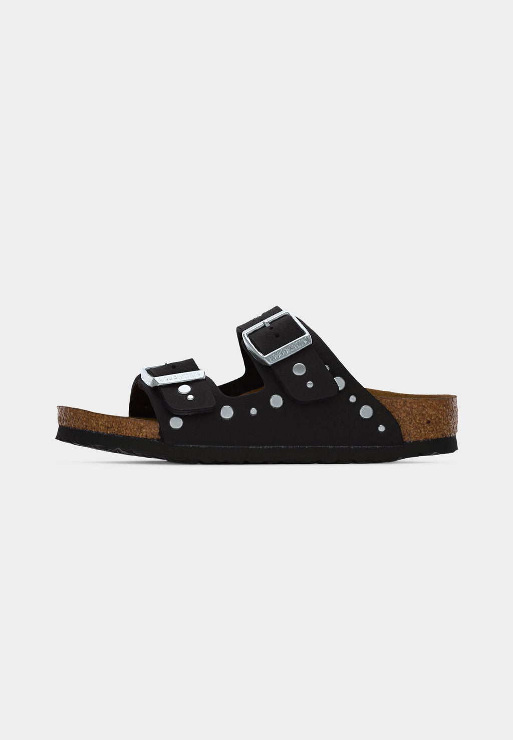 ARIZONA RIVETS KIDS NARROW - Sandals - black