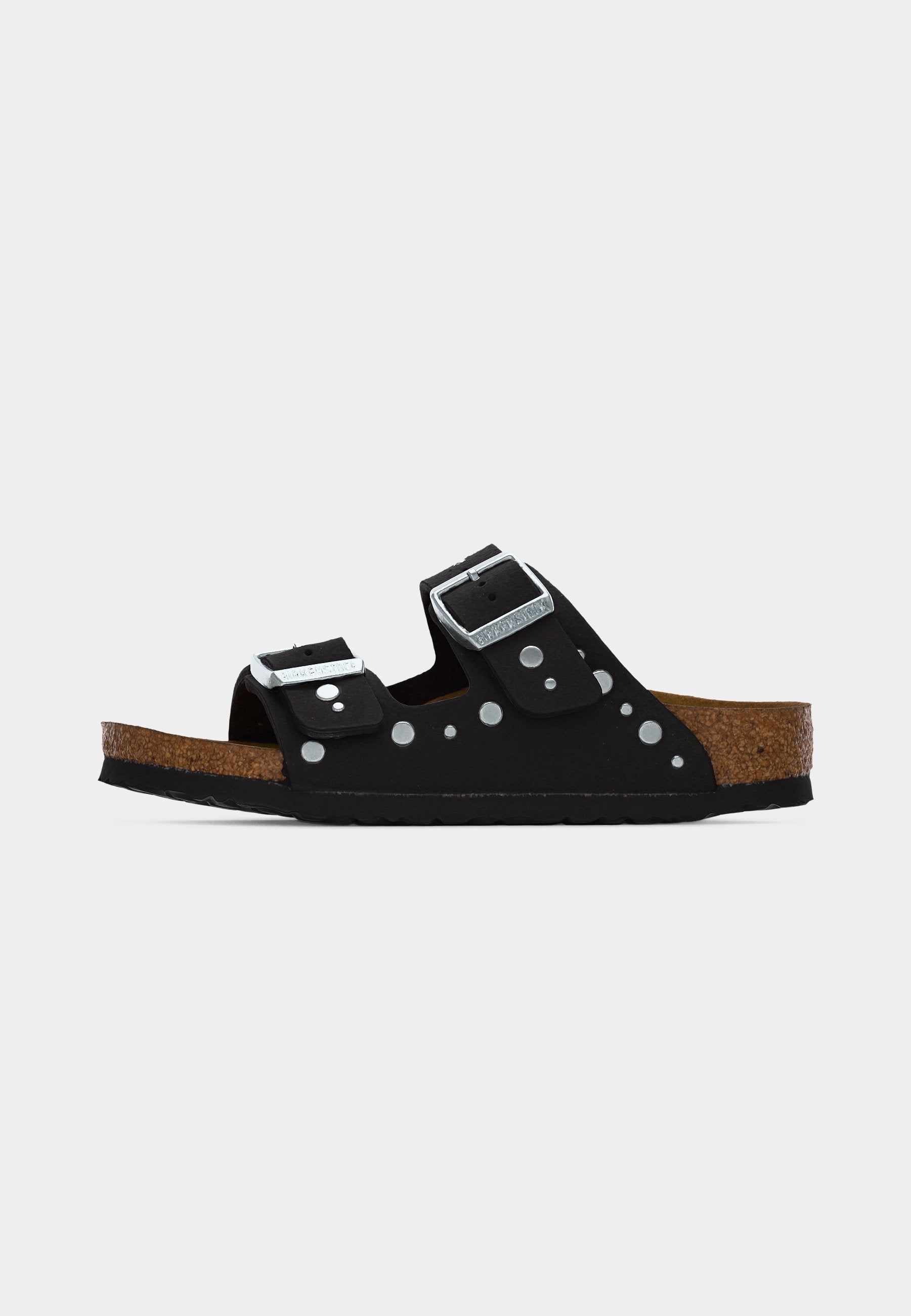 ARIZONA RIVETS KIDS NARROW - Sandals - black