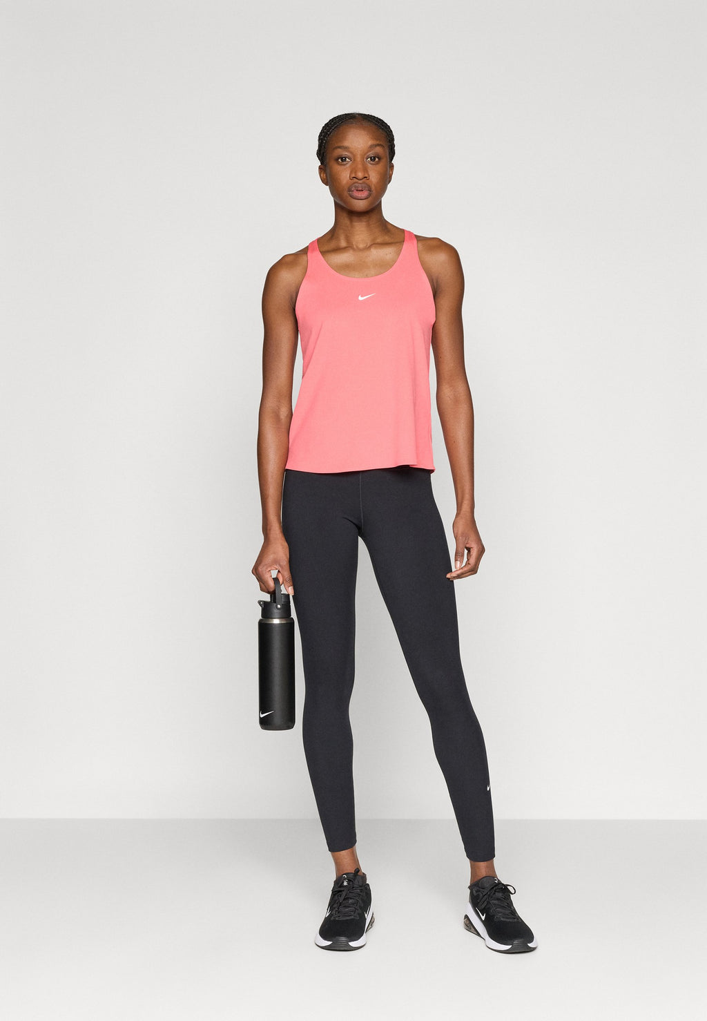 TANK ELASTIKA - Top - sea coral/white