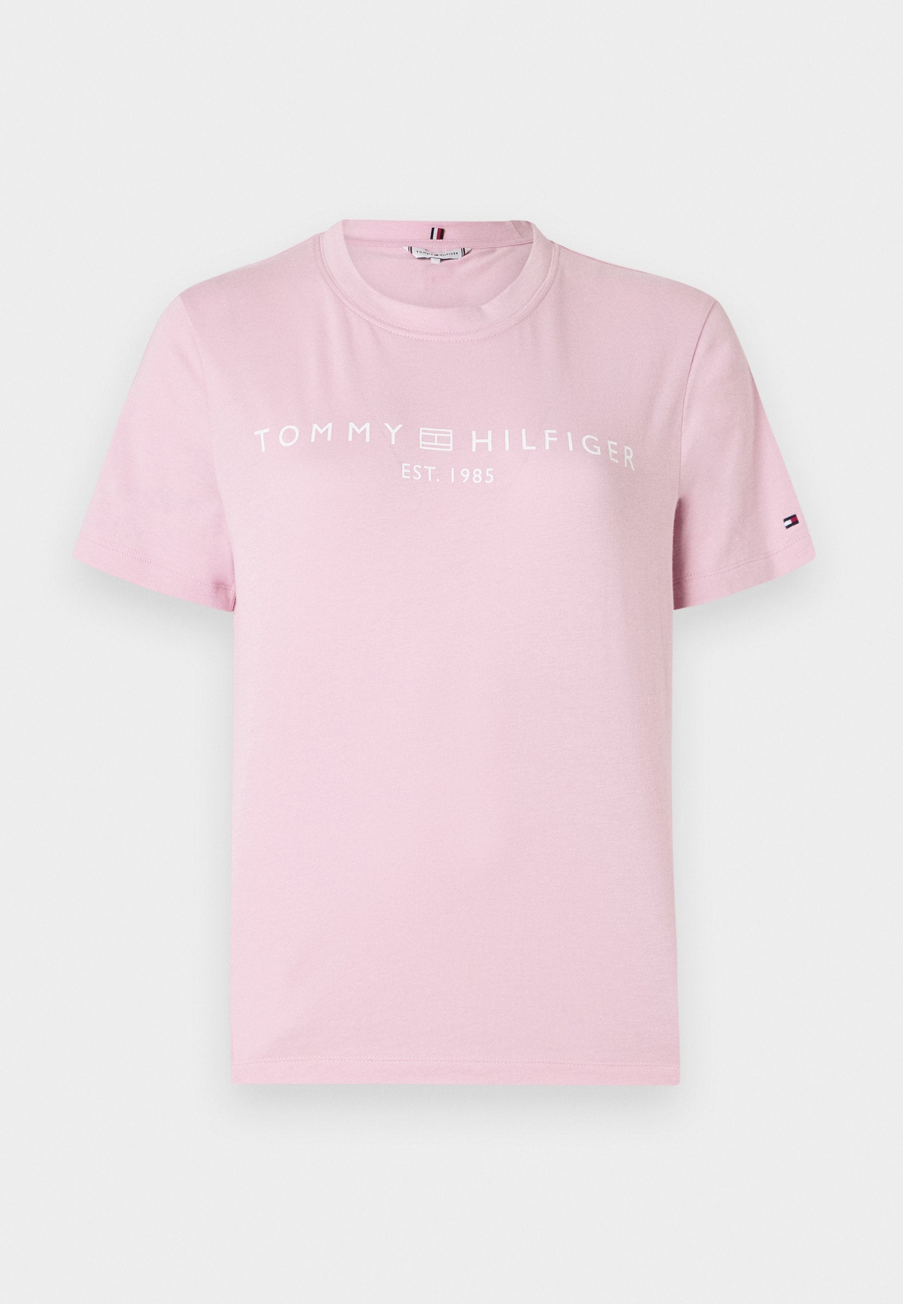 Print T-shirt - bonita pink