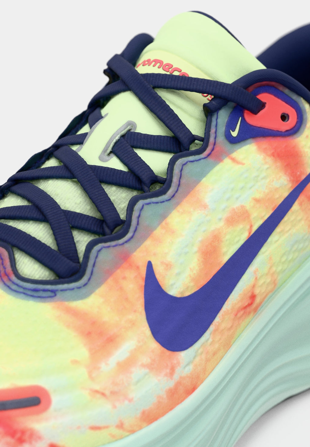 VOMERO PLUS - Road running shoes - barely volt/indigo burst/hot lava/blue void/barely green/anthracite