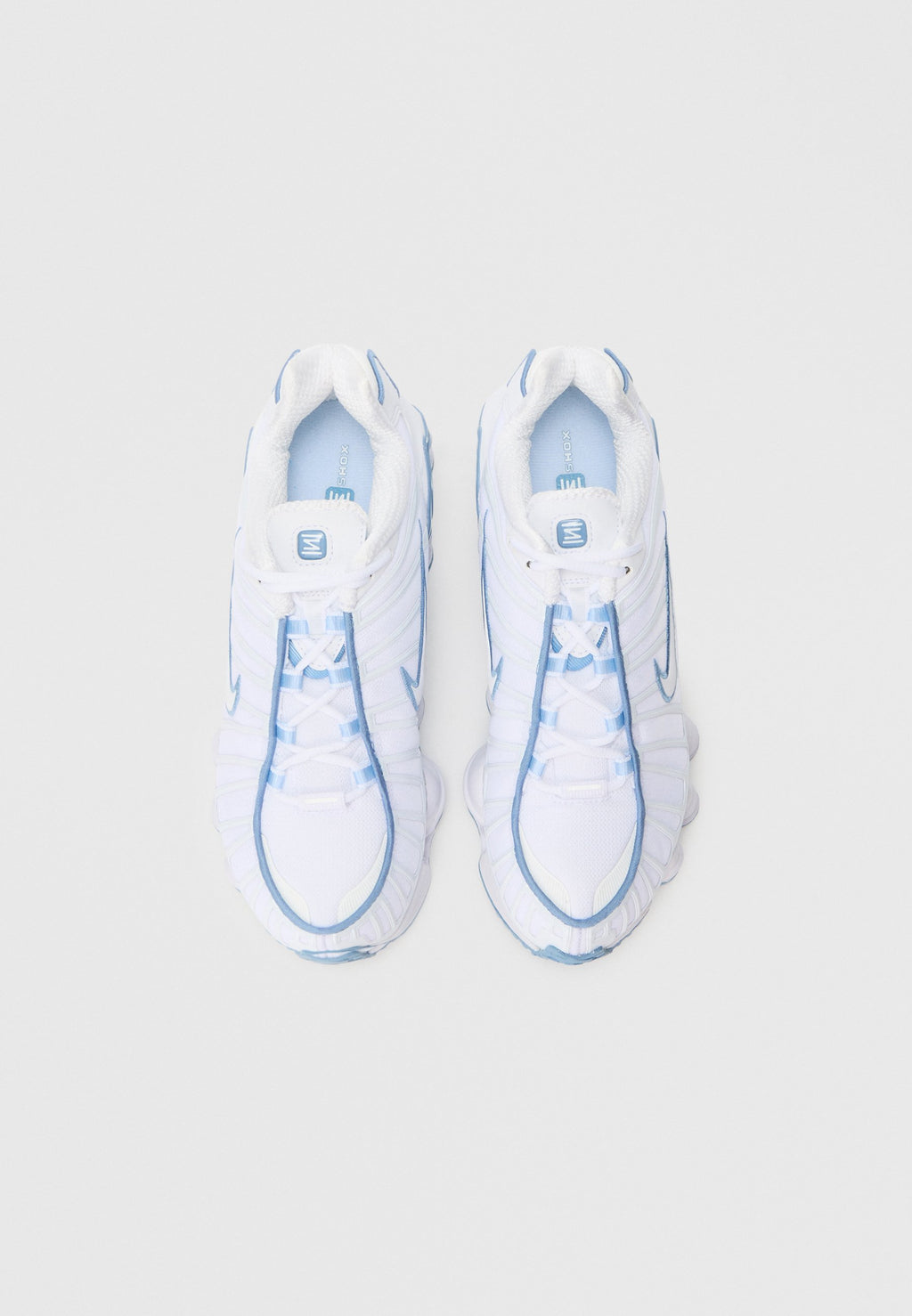 SHOX TL UNISEX - Baskets - blanc/bleu