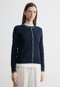 Cardigan - navy blue