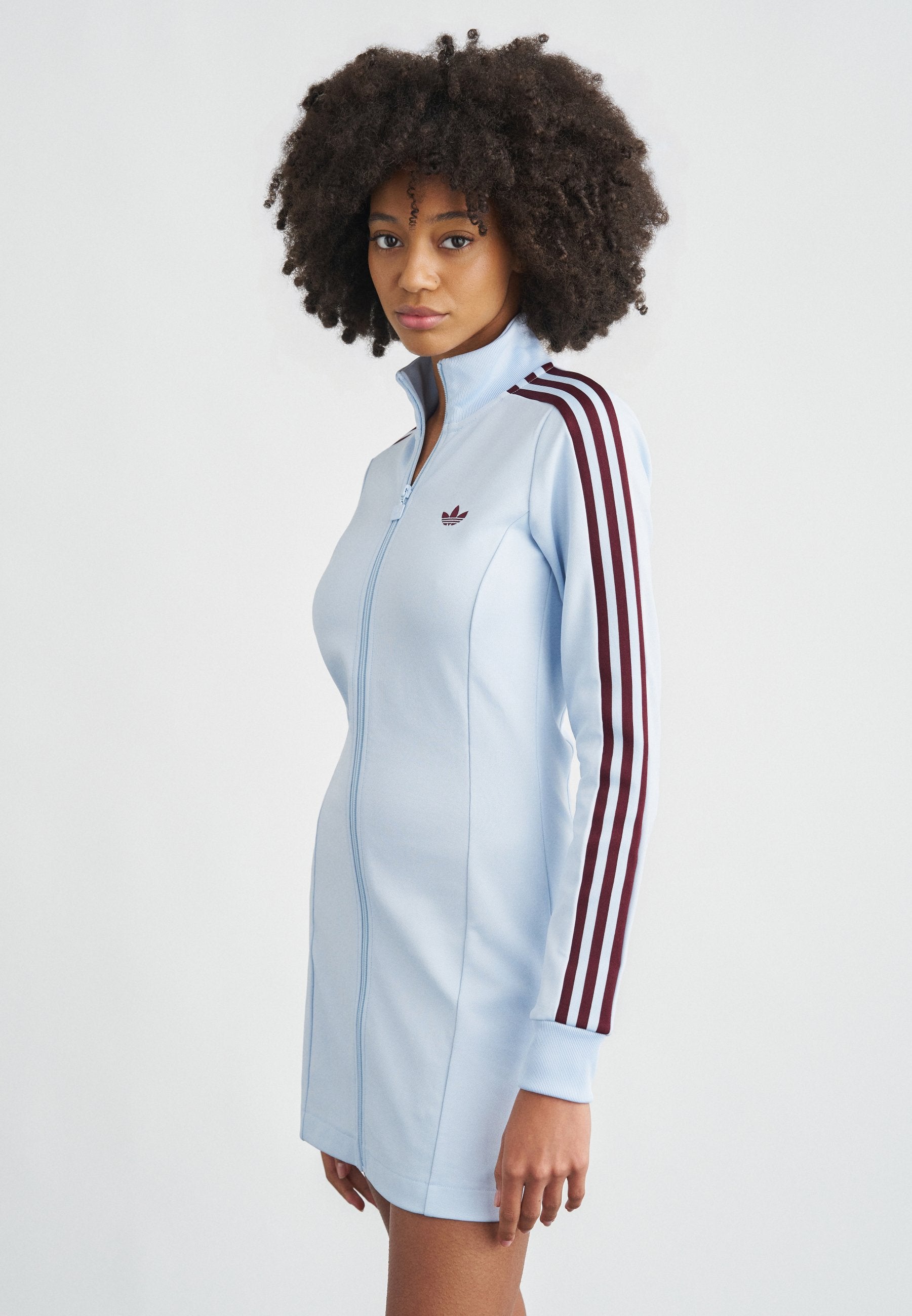 ROBE - Robe de jour - crystal sky/marron