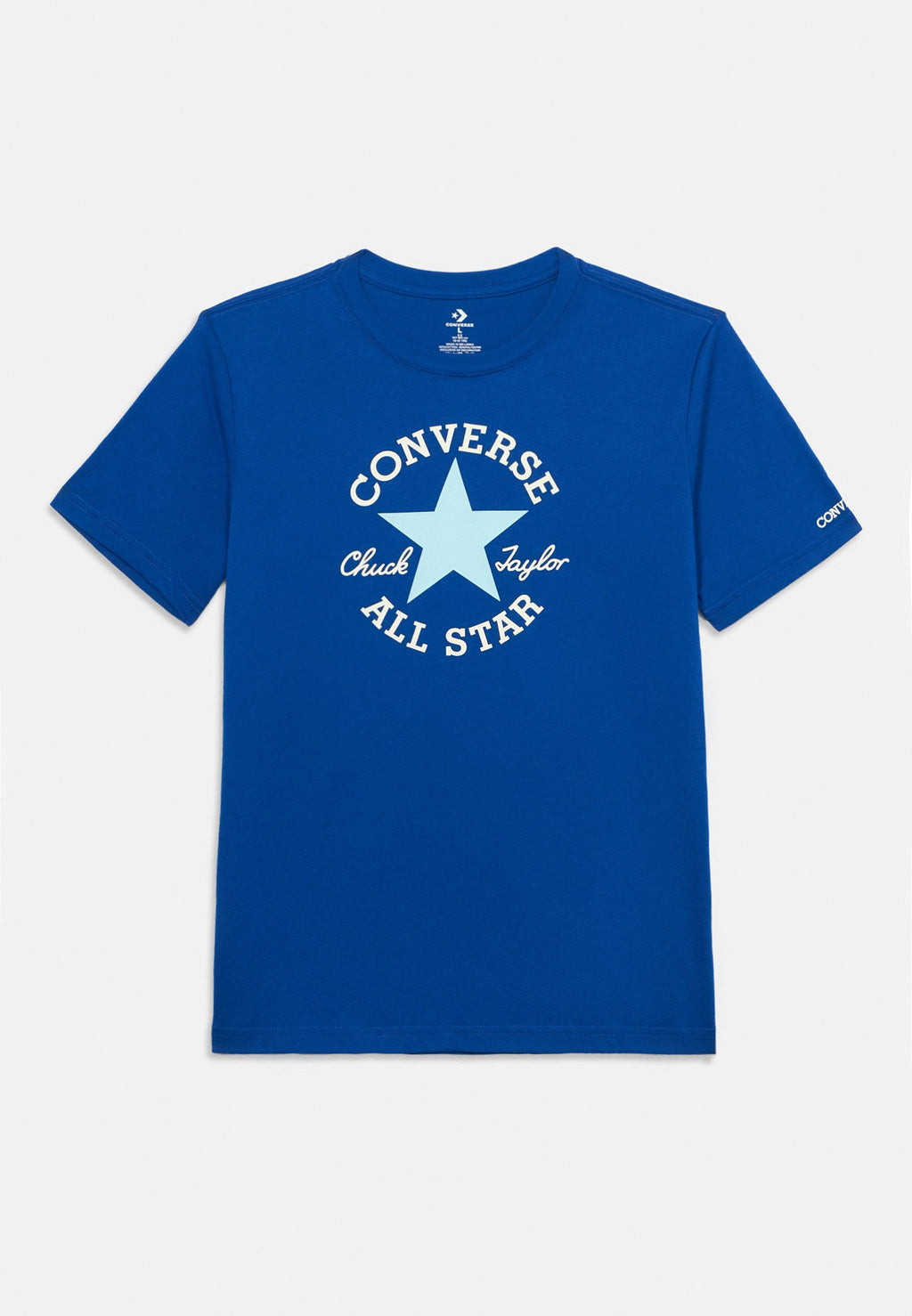 DISSECTED CHUCK PATCH TEE  - Print T-shirt - blue/egret