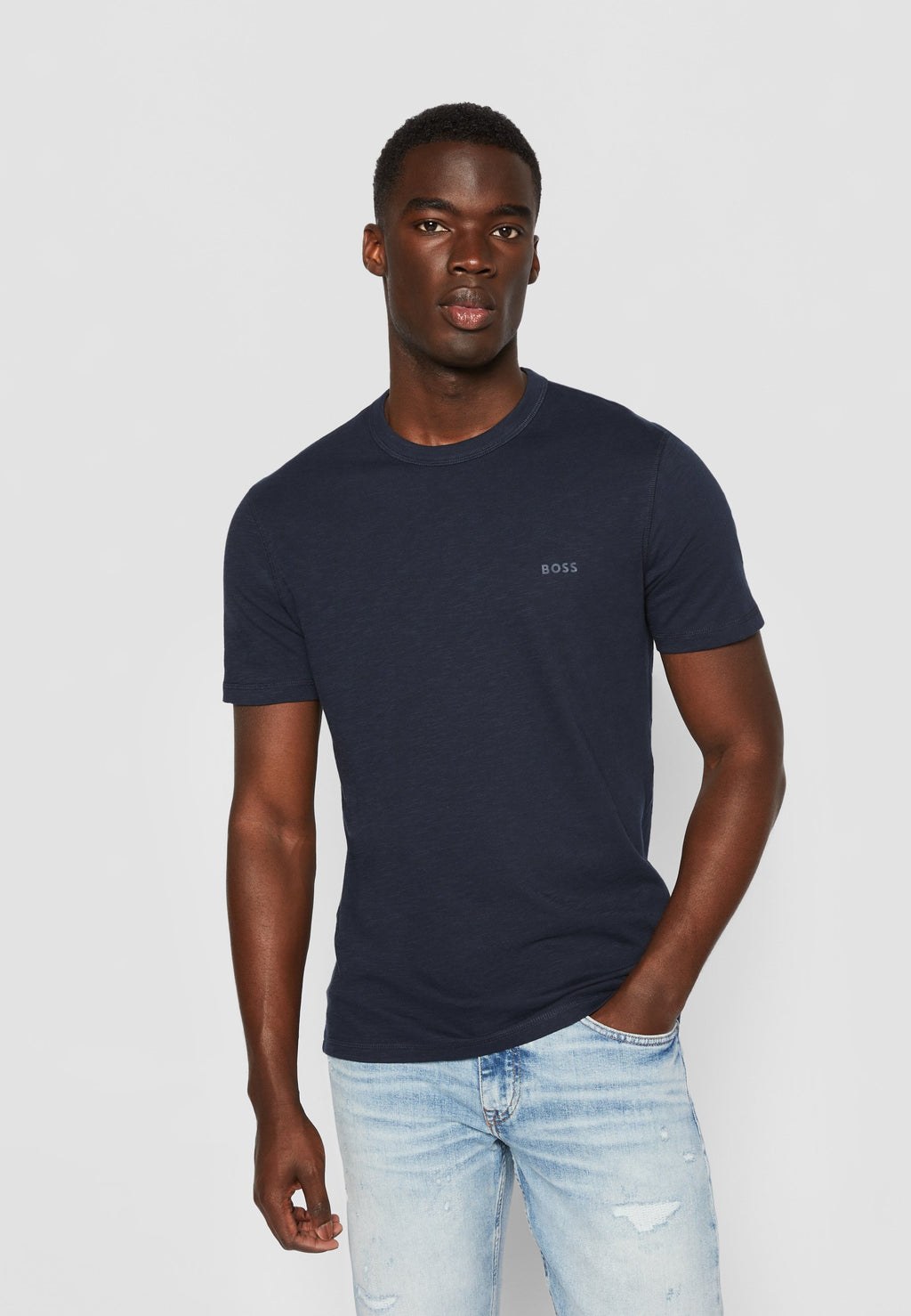 TEGOOD - Basic T-shirt - dark blue