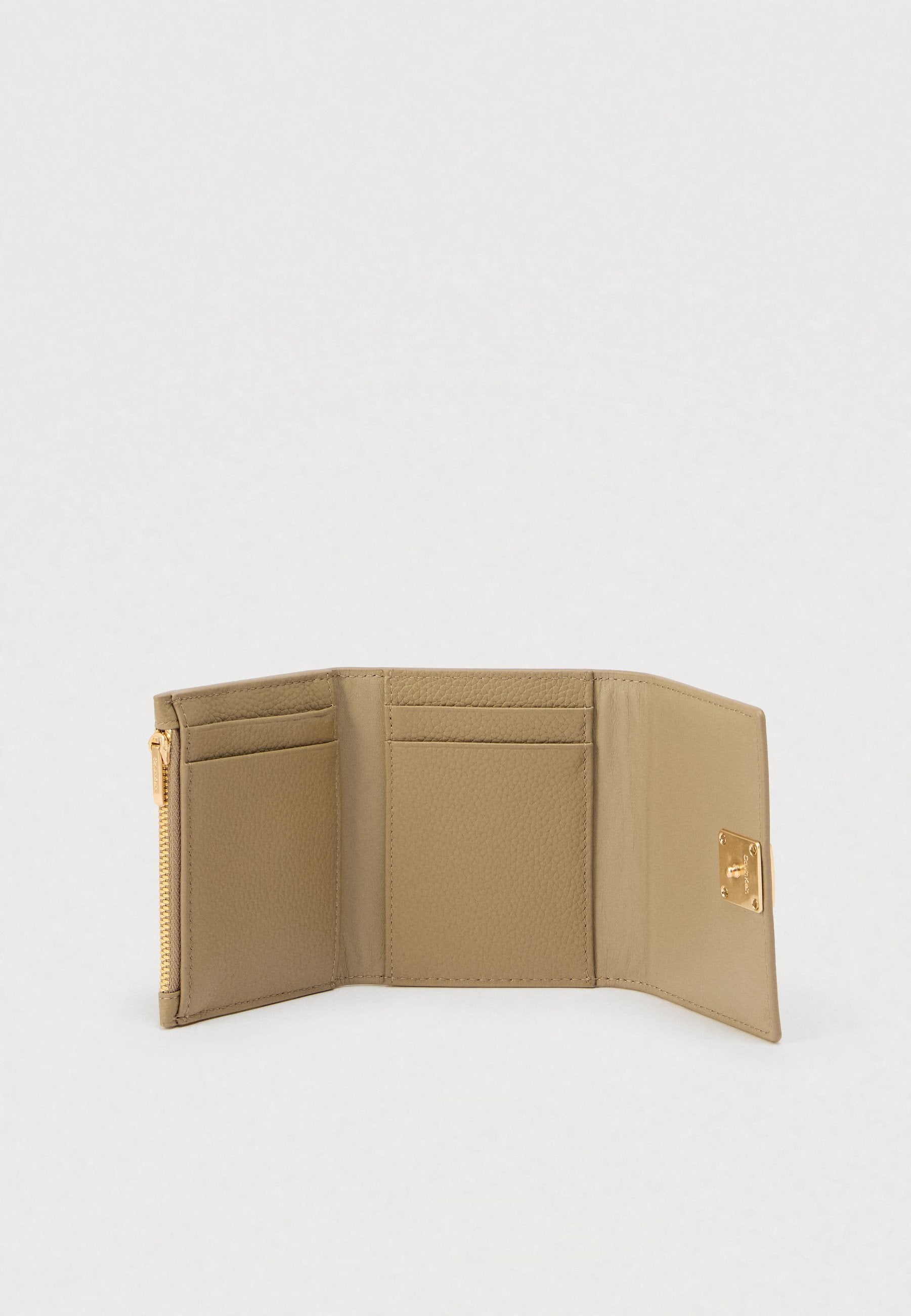 EMBLEM ZIP - Wallet - desert taupe