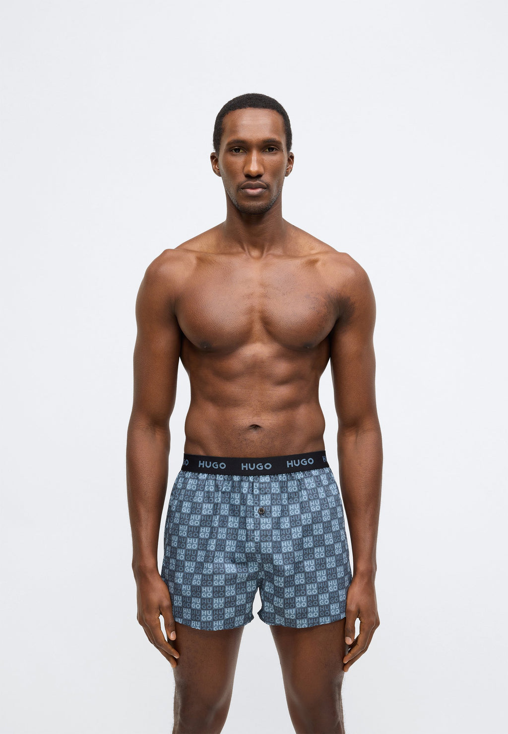 TRIPLET 3 PACK - Boxer shorts - black/light blue