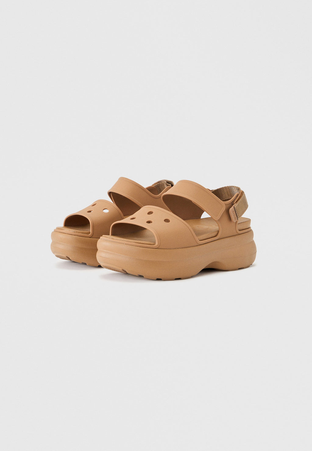 SOHO - Platform sandalet - sepya