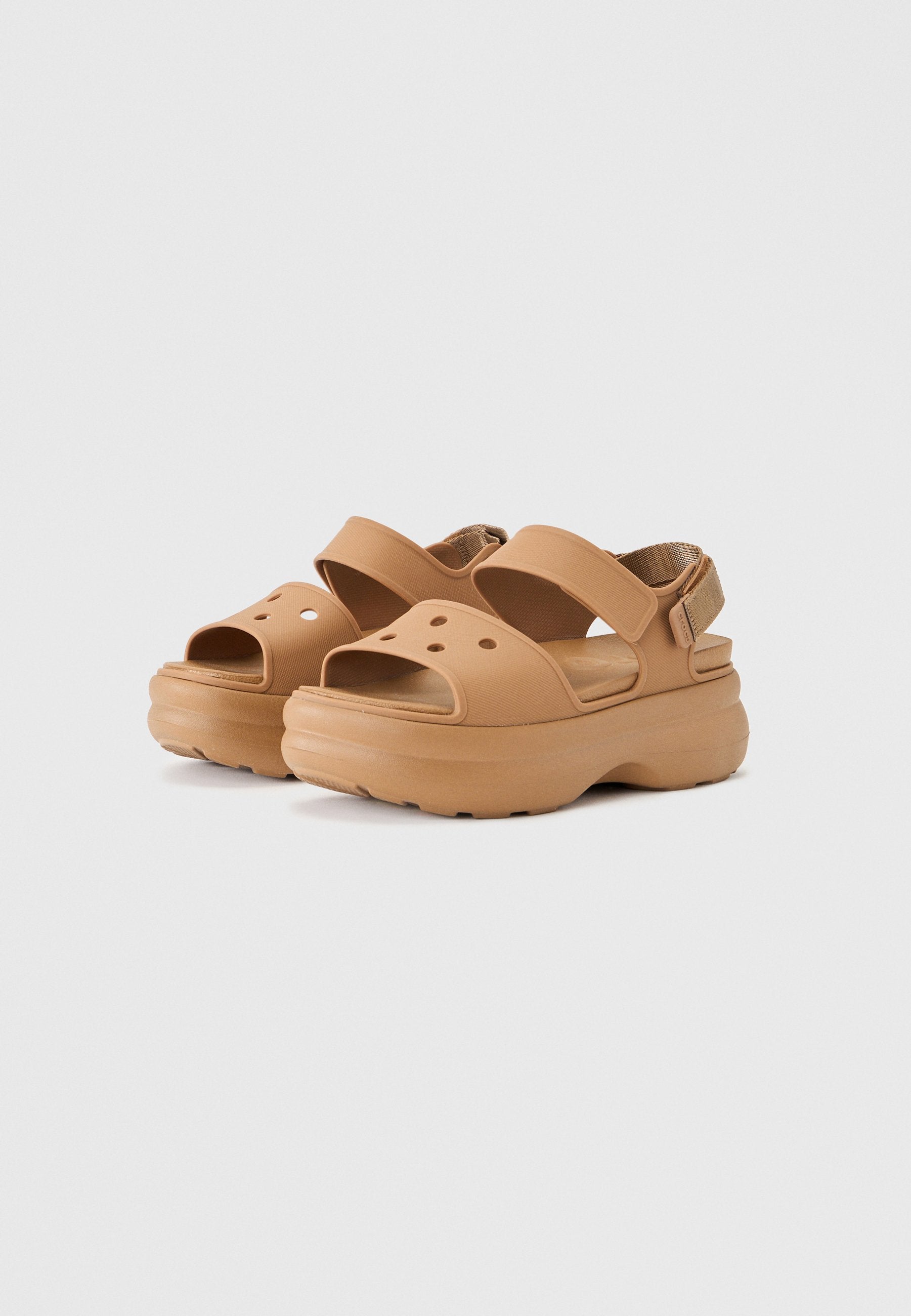 SOHO - Platform sandalet - sepya