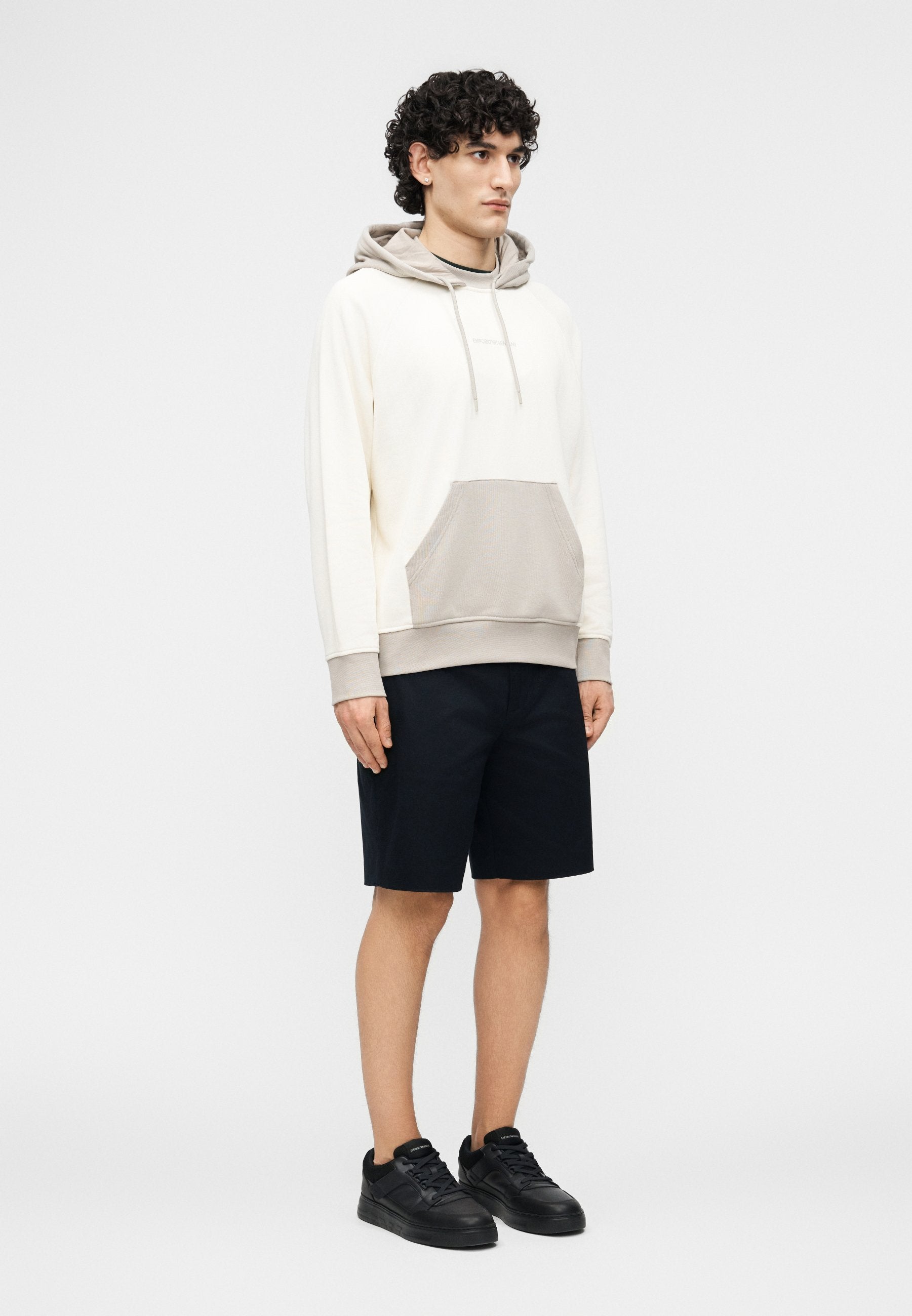 Sweat à capuche - blanc murmurant