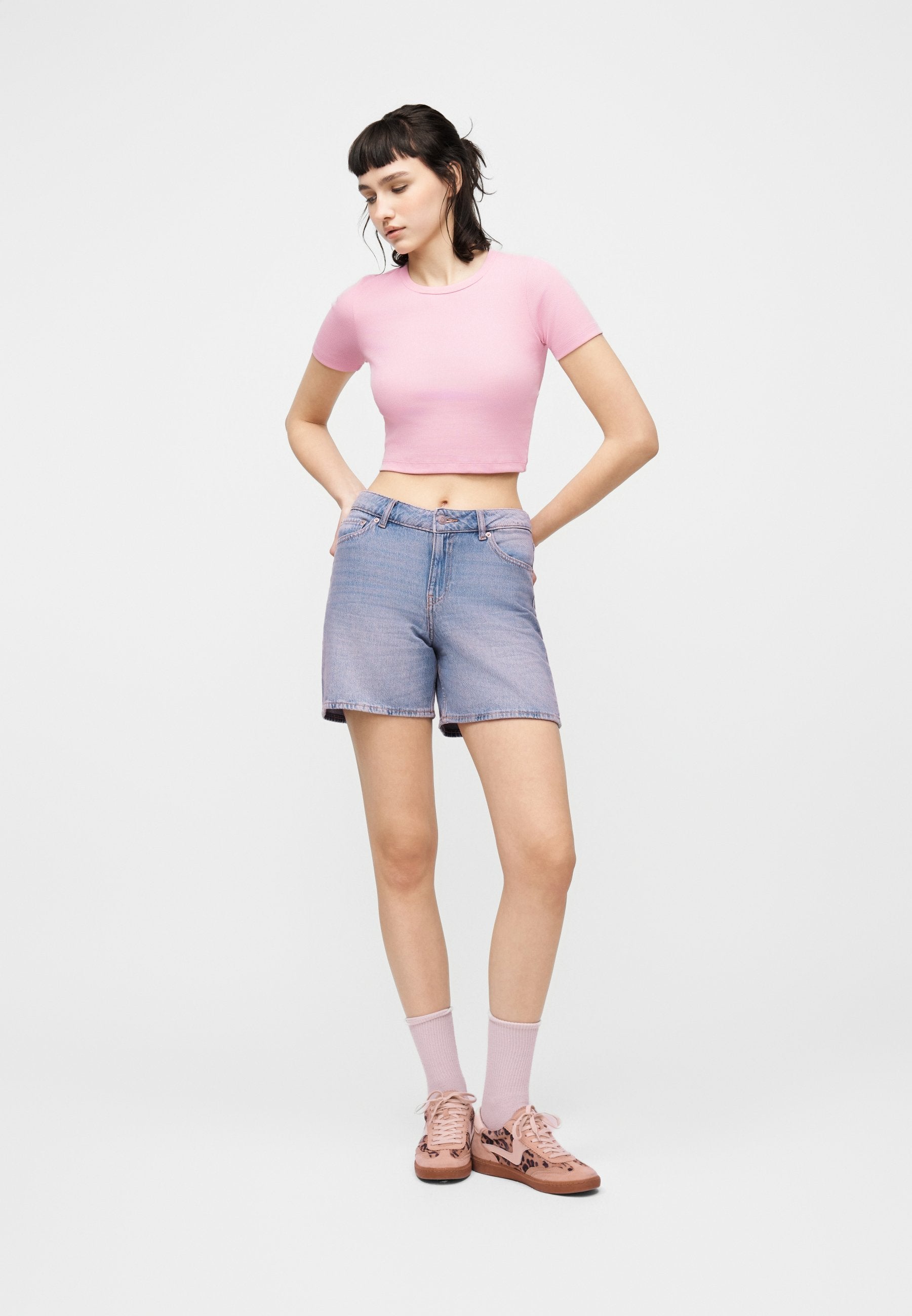 JXFLORIE TEE 2 PACK - Basic T-shirt - seal brown/pink lady