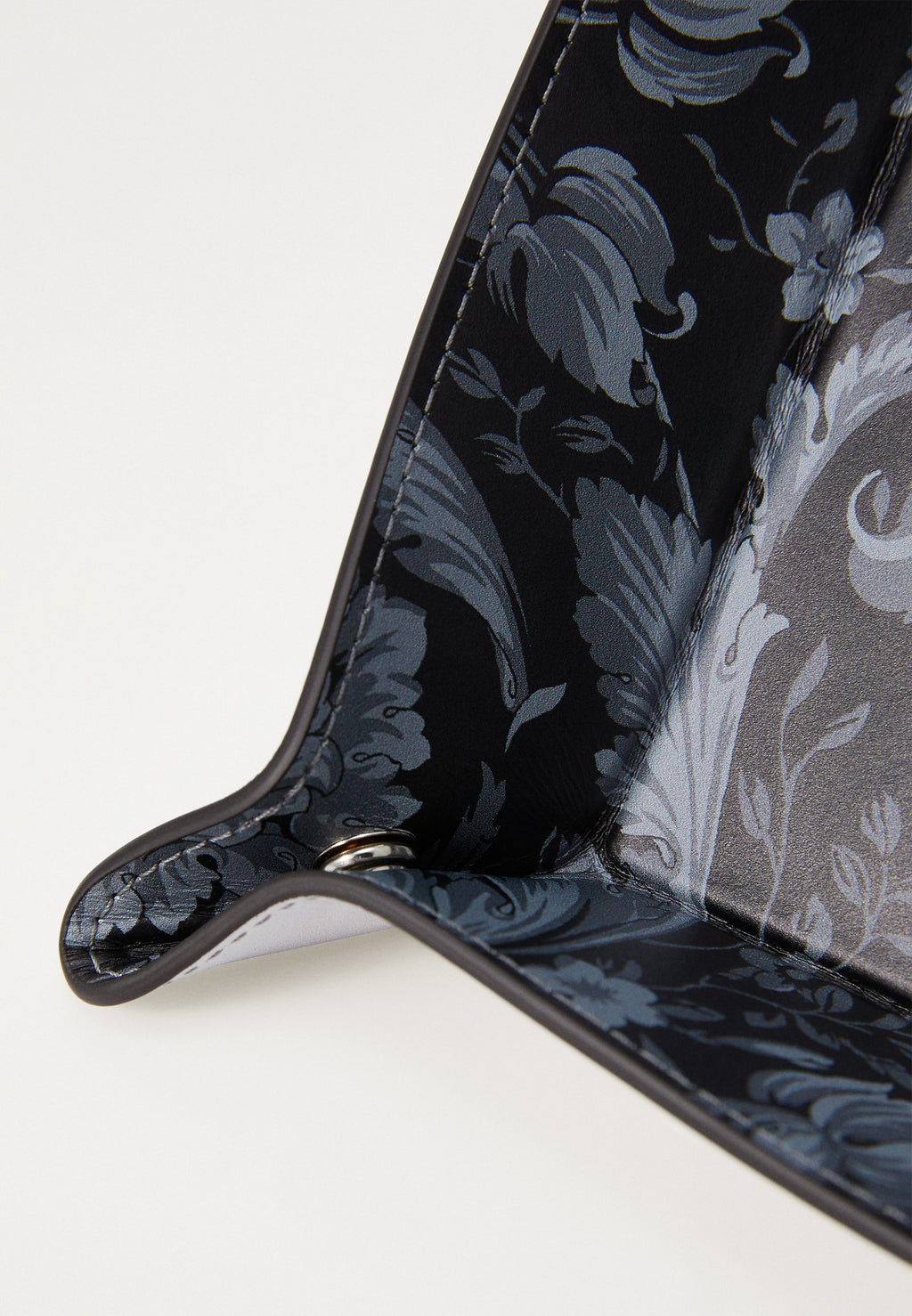 DECORATIVE ITEMS BAROCCO - Tray - anthracite