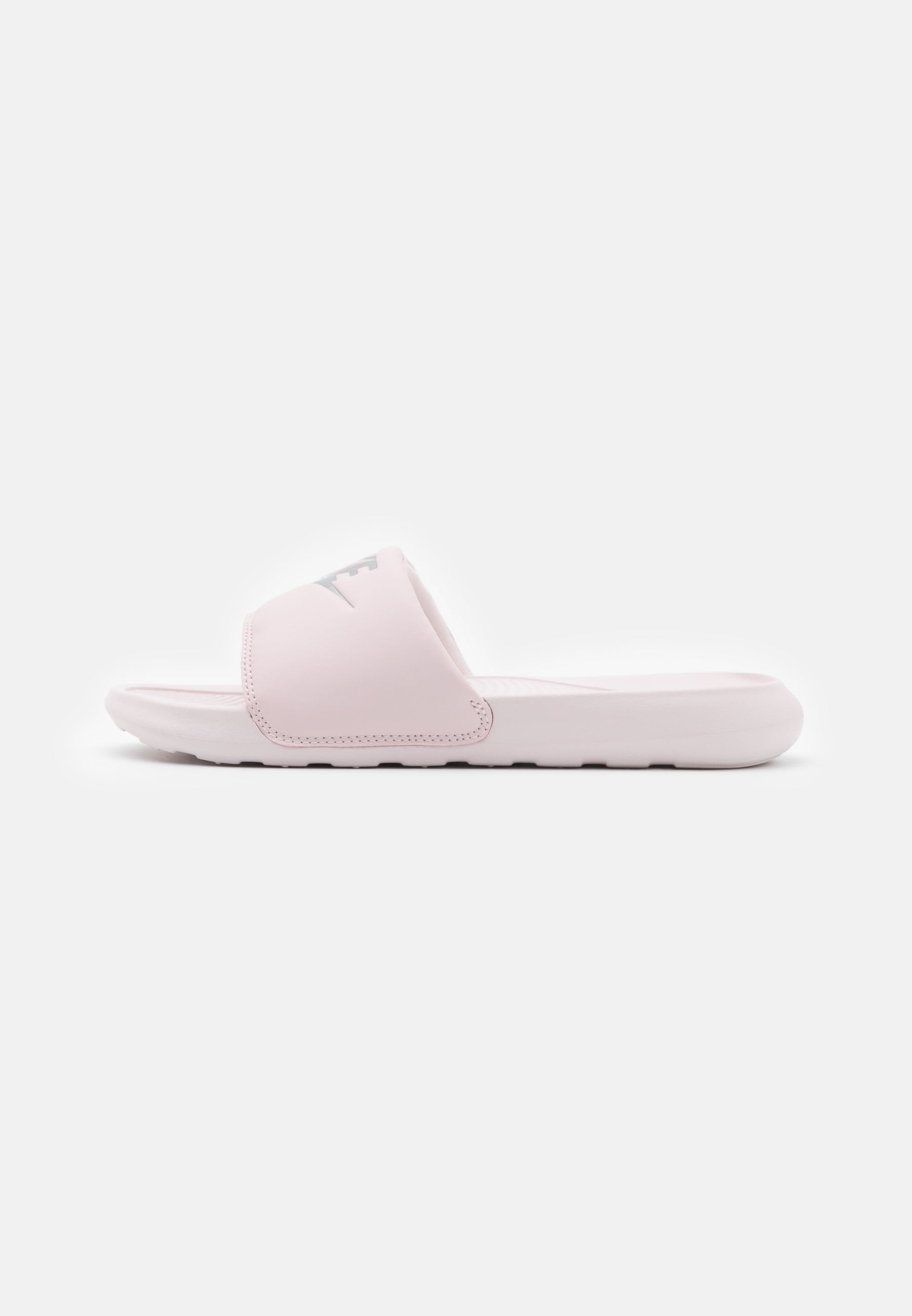 VICTORI ONE SLIDE - Mules - barely rose/metallic silver