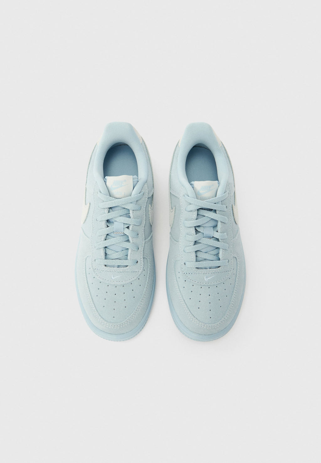 FORCE 1 LOW UNISEX - Baskets basses - light armory blue/pure platinum